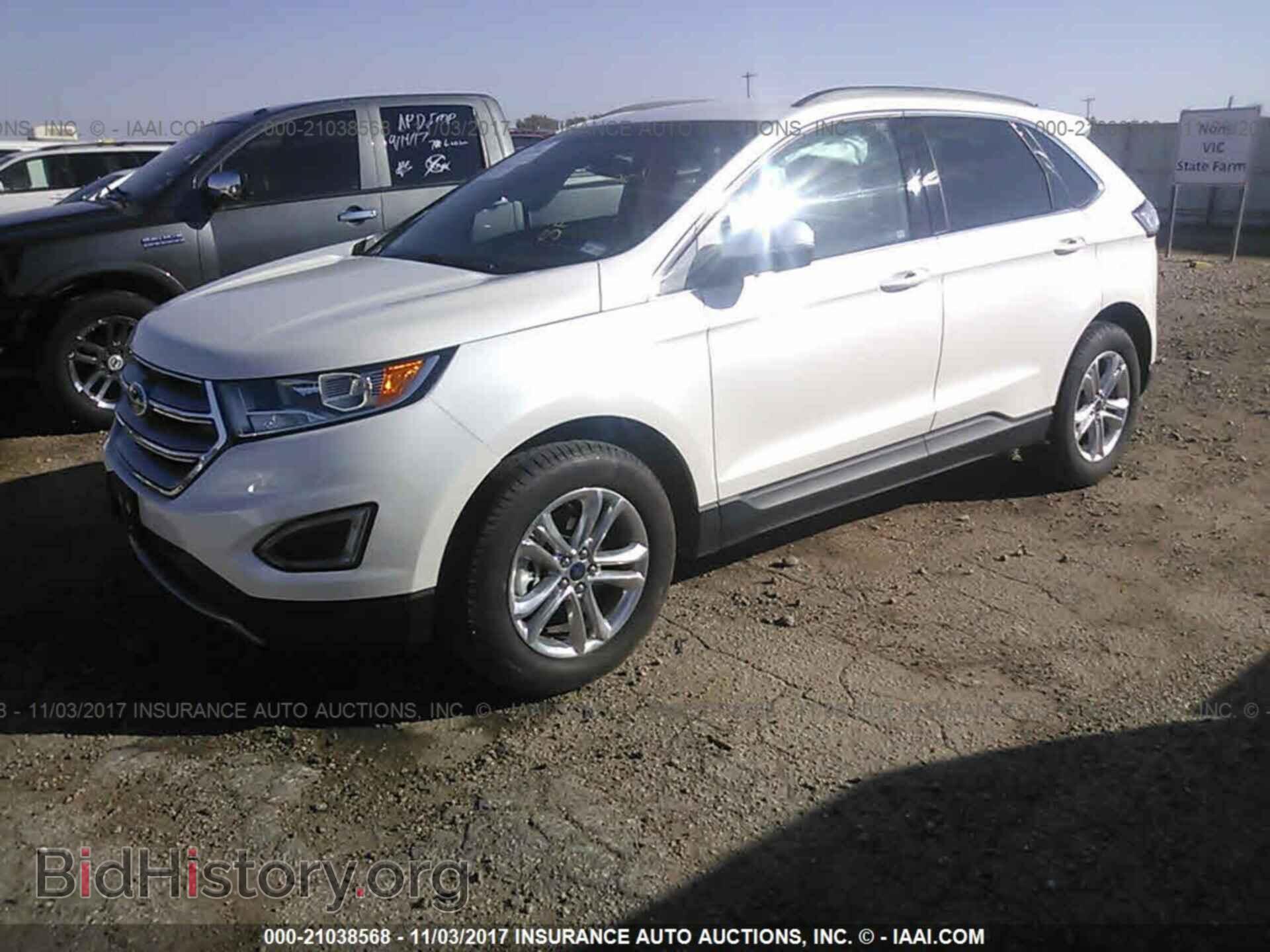 2016 Ford Edge - VIN: 2FMPK4J82GBB11125 - Фото 2