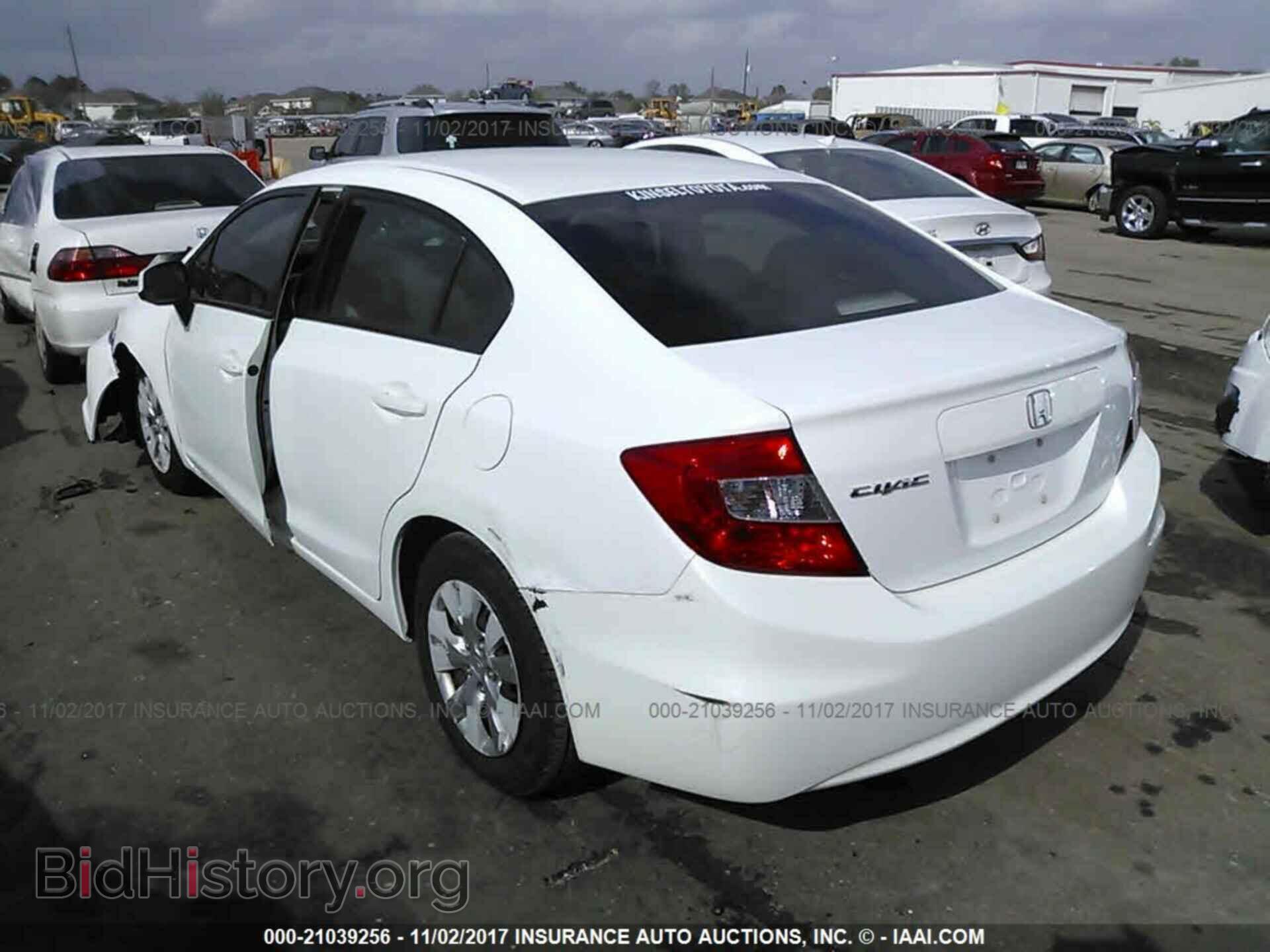 2012 Honda Civic - VIN: 19XFB2F54CE101752 - Фото 3