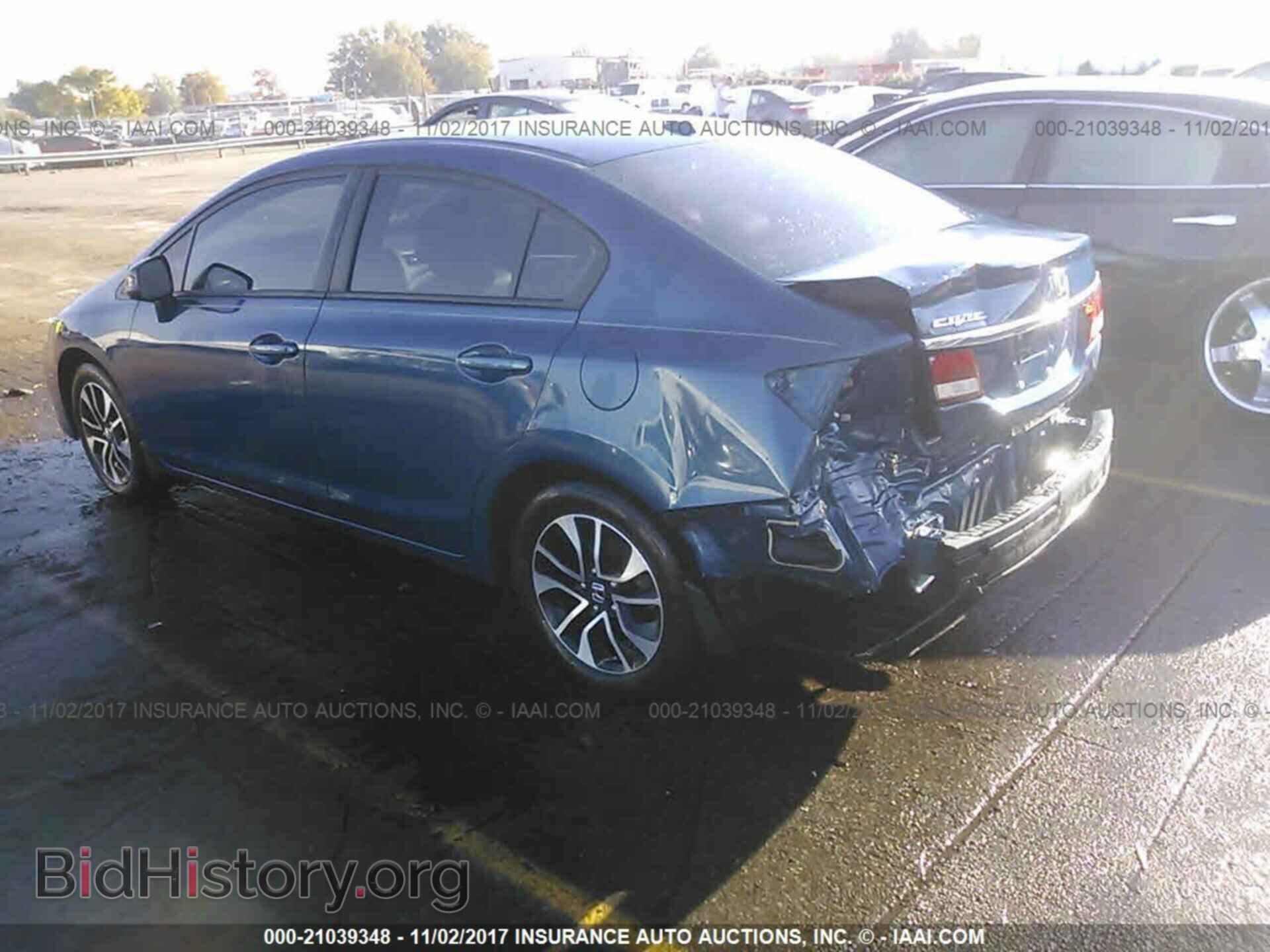 2013 Honda Civic - VIN: 2HGFB2F92DH503845 - Фото 3