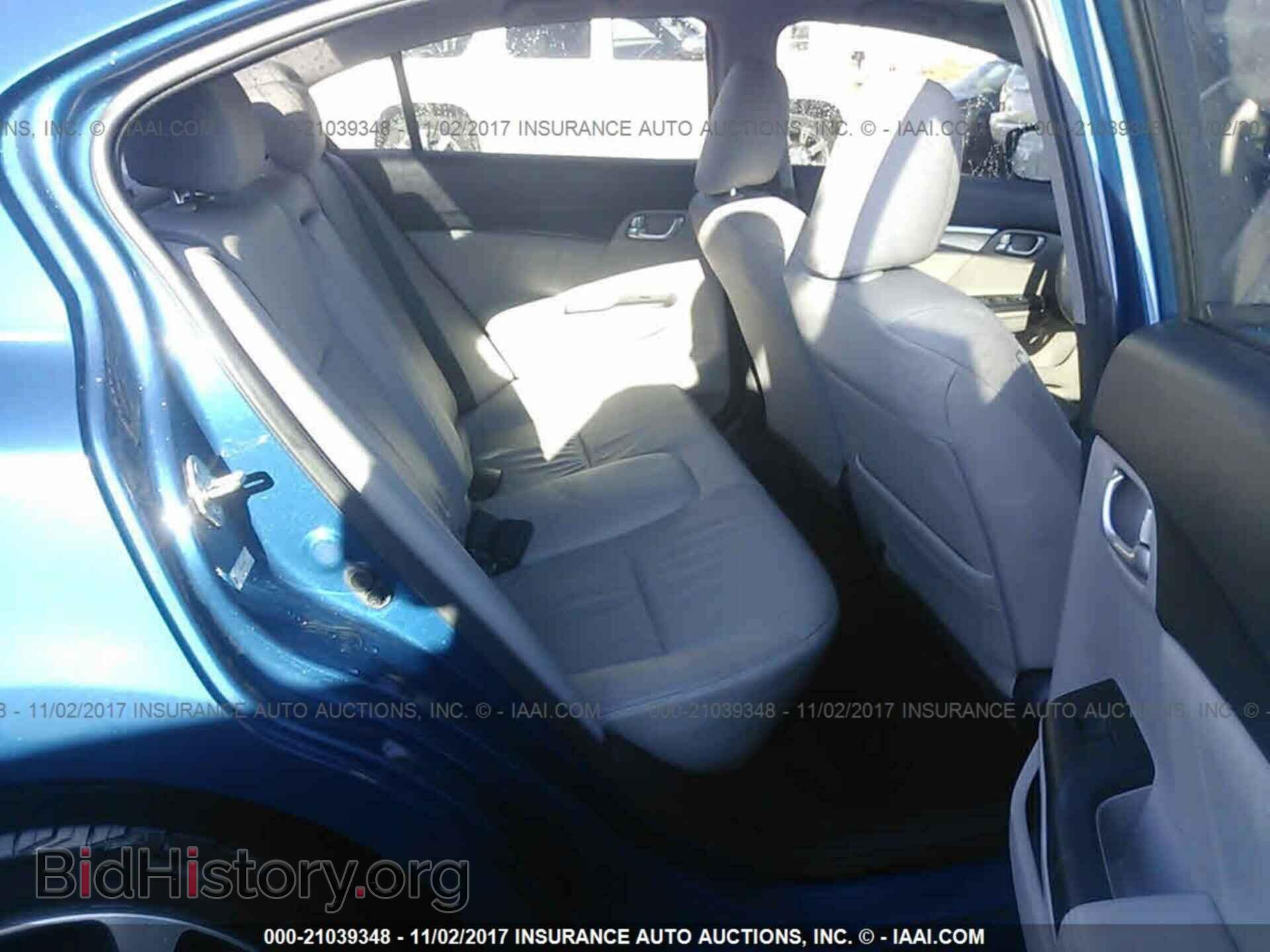 2013 Honda Civic - VIN: 2HGFB2F92DH503845 - Фото 8