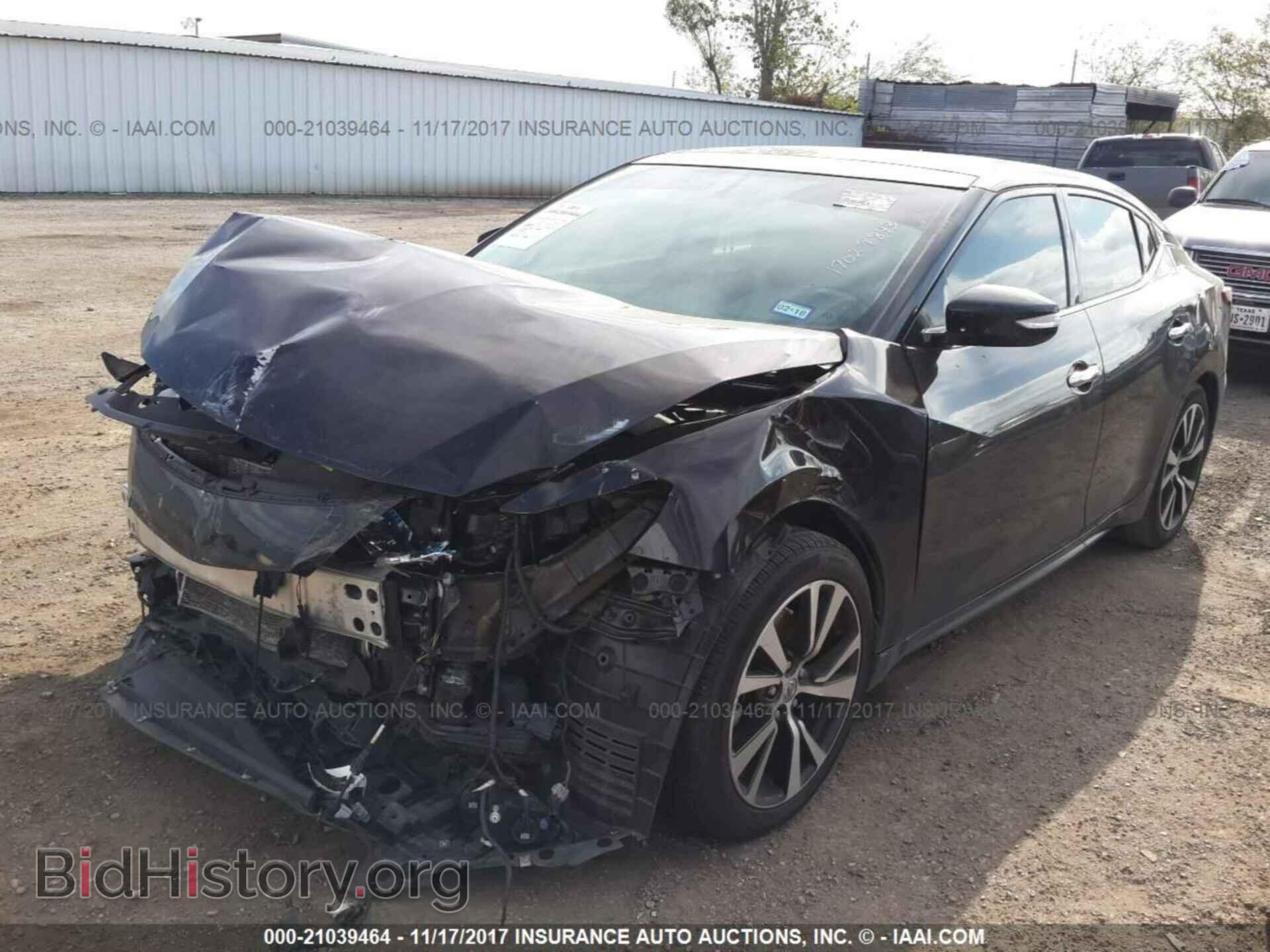 2016 Nissan Maxima - VIN: 1N4AA6AP9GC389817 - Фото 2