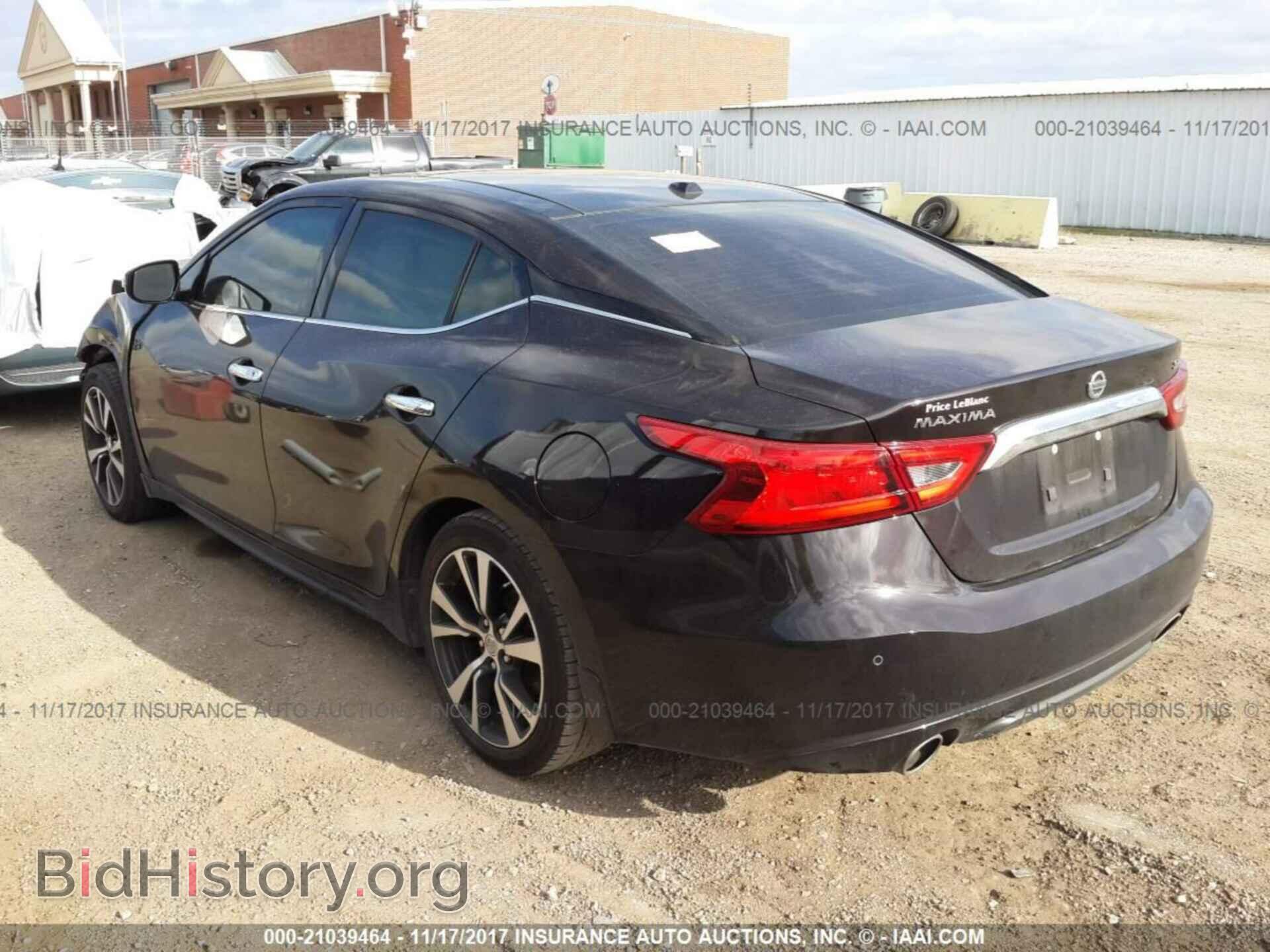2016 Nissan Maxima - VIN: 1N4AA6AP9GC389817 - Фото 3