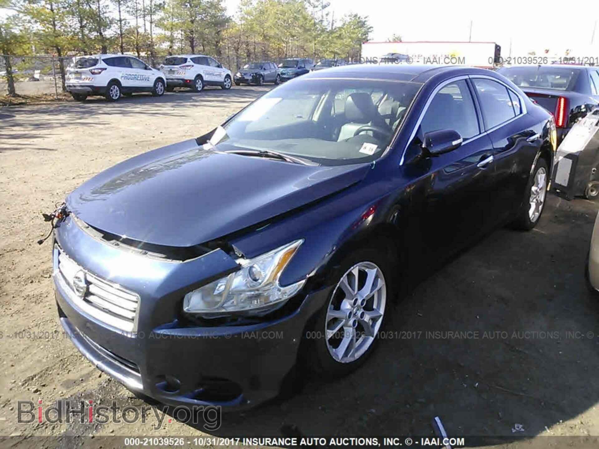 2014 Nissan Maxima - VIN: 1N4AA5AP3EC475227 - Фото 2