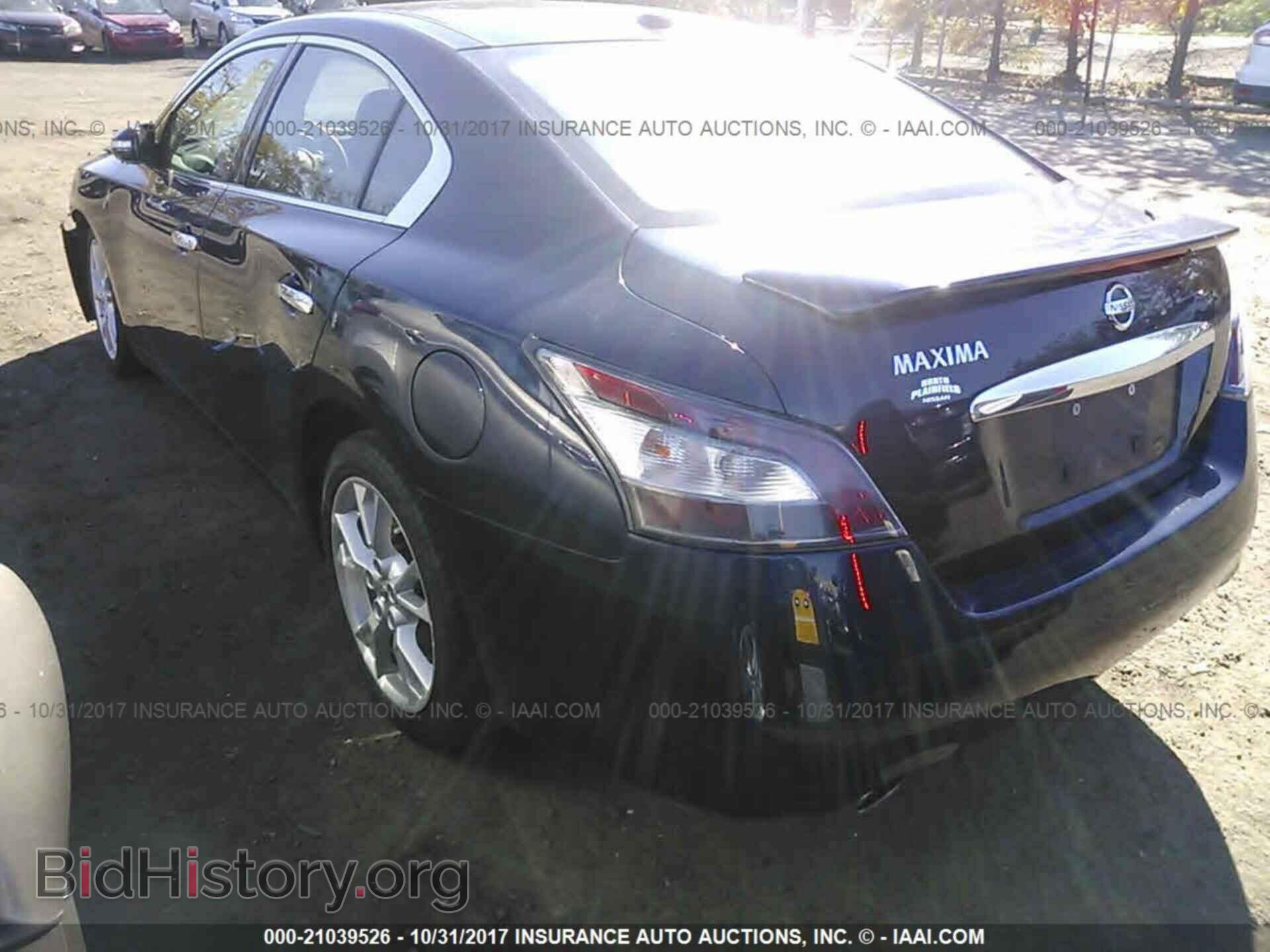 2014 Nissan Maxima - VIN: 1N4AA5AP3EC475227 - Фото 3