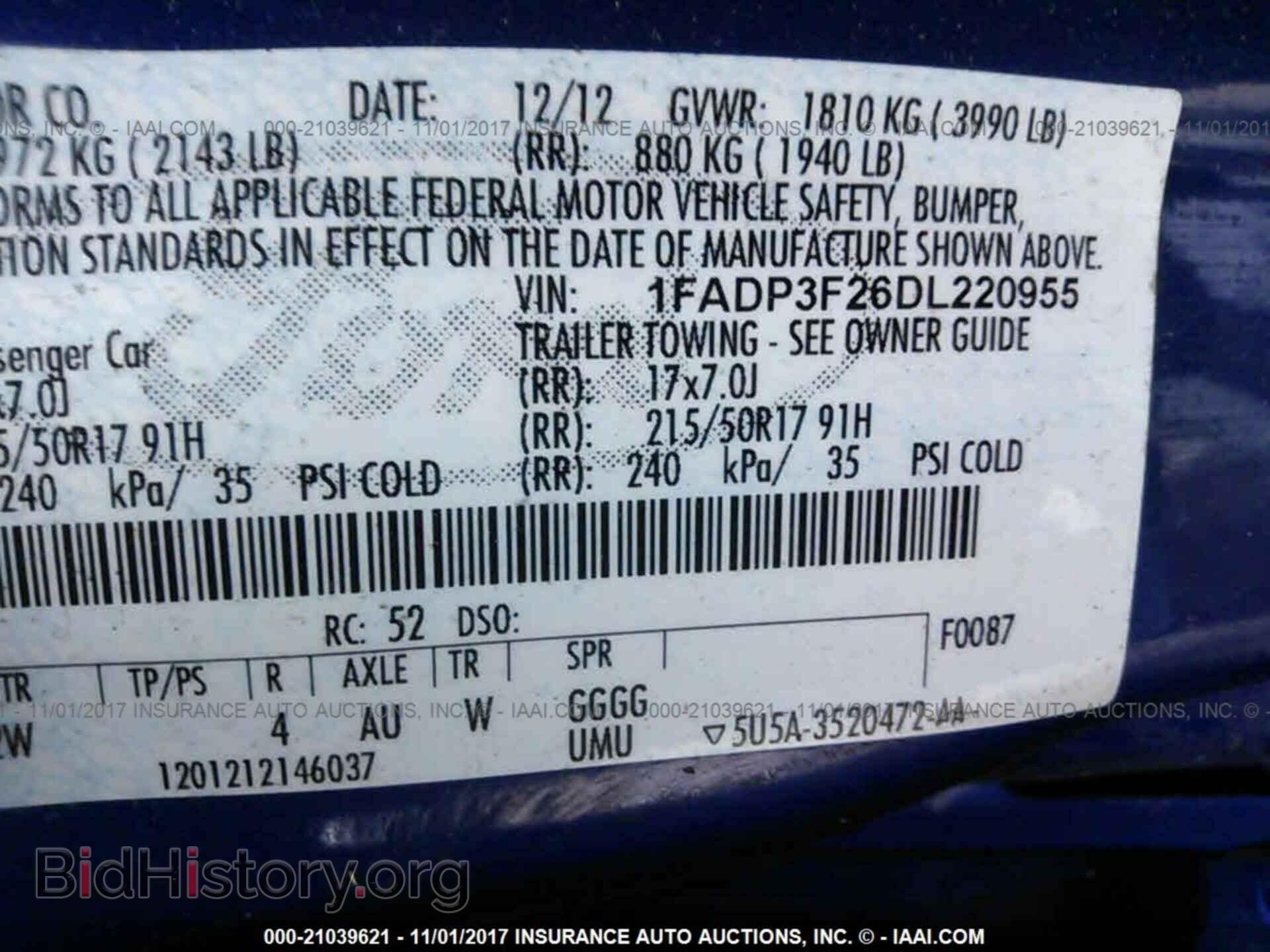 2013 Ford Focus - VIN: 1FADP3F26DL220955 - Photo 9