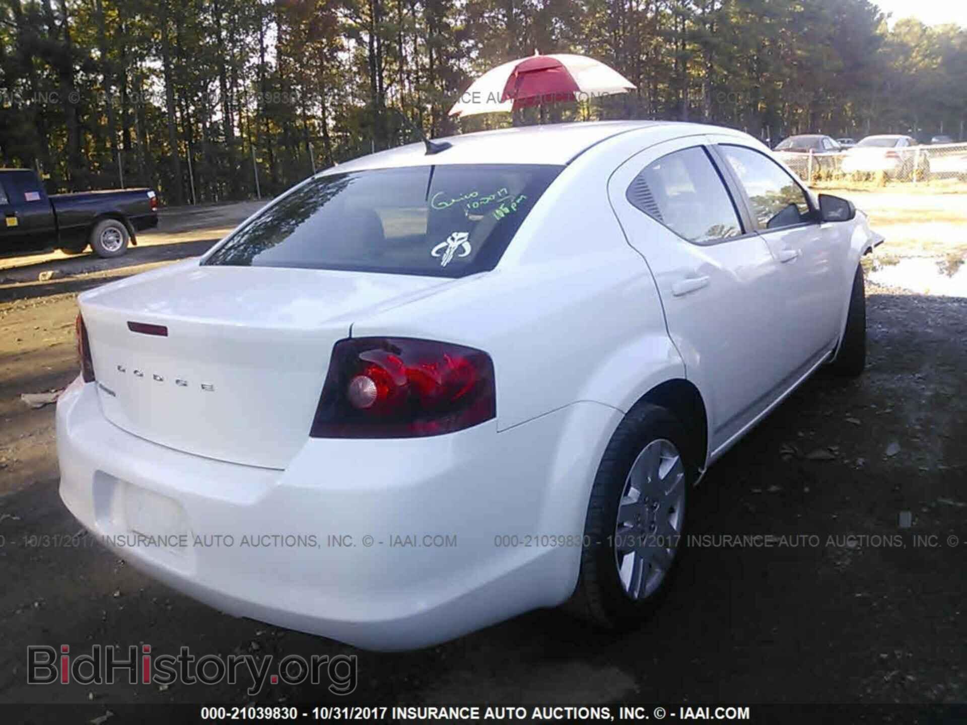 2012 Dodge Avenger - VIN: 1C3CDZAB1CN220376 - Фото 4