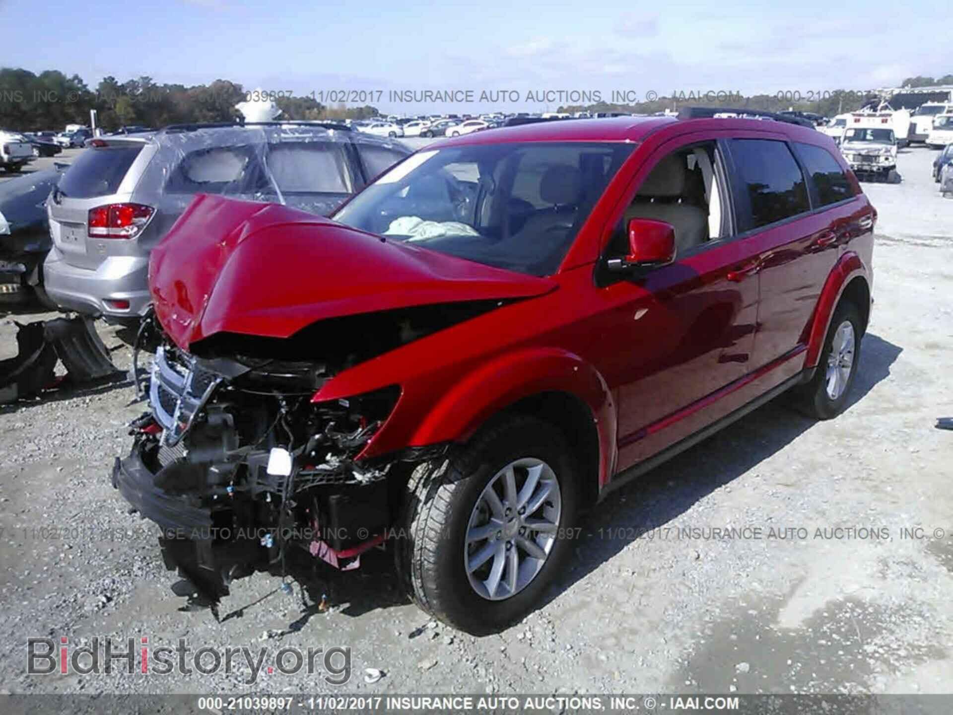 2017 Dodge Journey - VIN: 3C4PDCBG4HT510820 - Фото 2