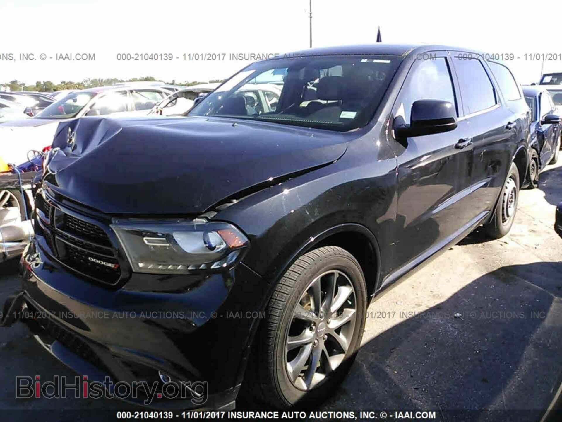 2015 Dodge Durango - VIN: 1C4RDHAG3FC750425 - Фото 2