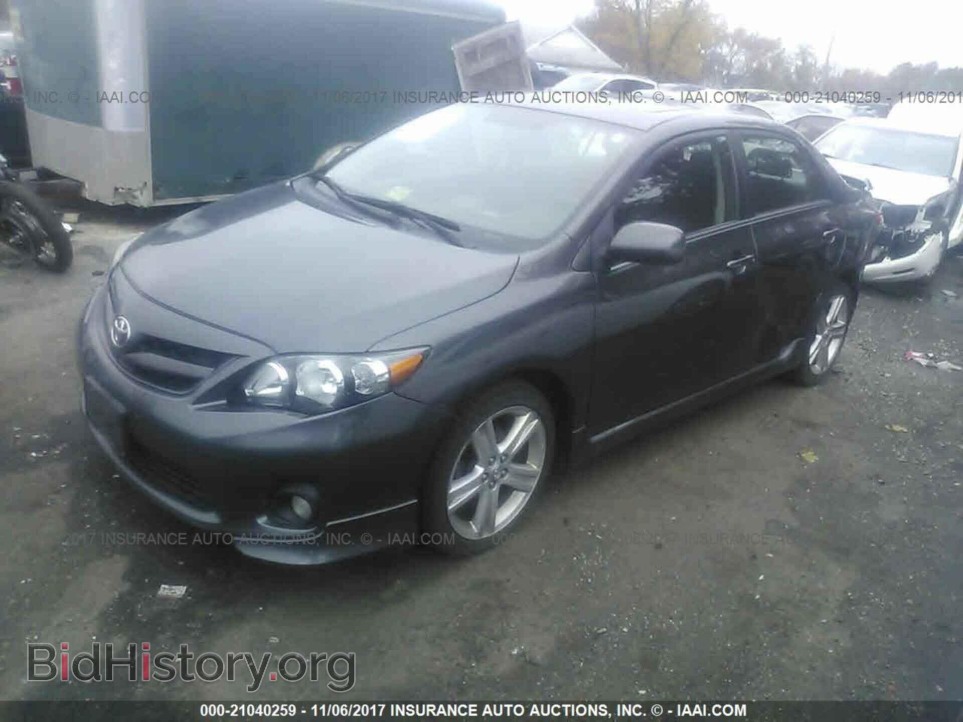 2013 Toyota Corolla - VIN: 2T1BU4EE9DC071475 - Фото 2