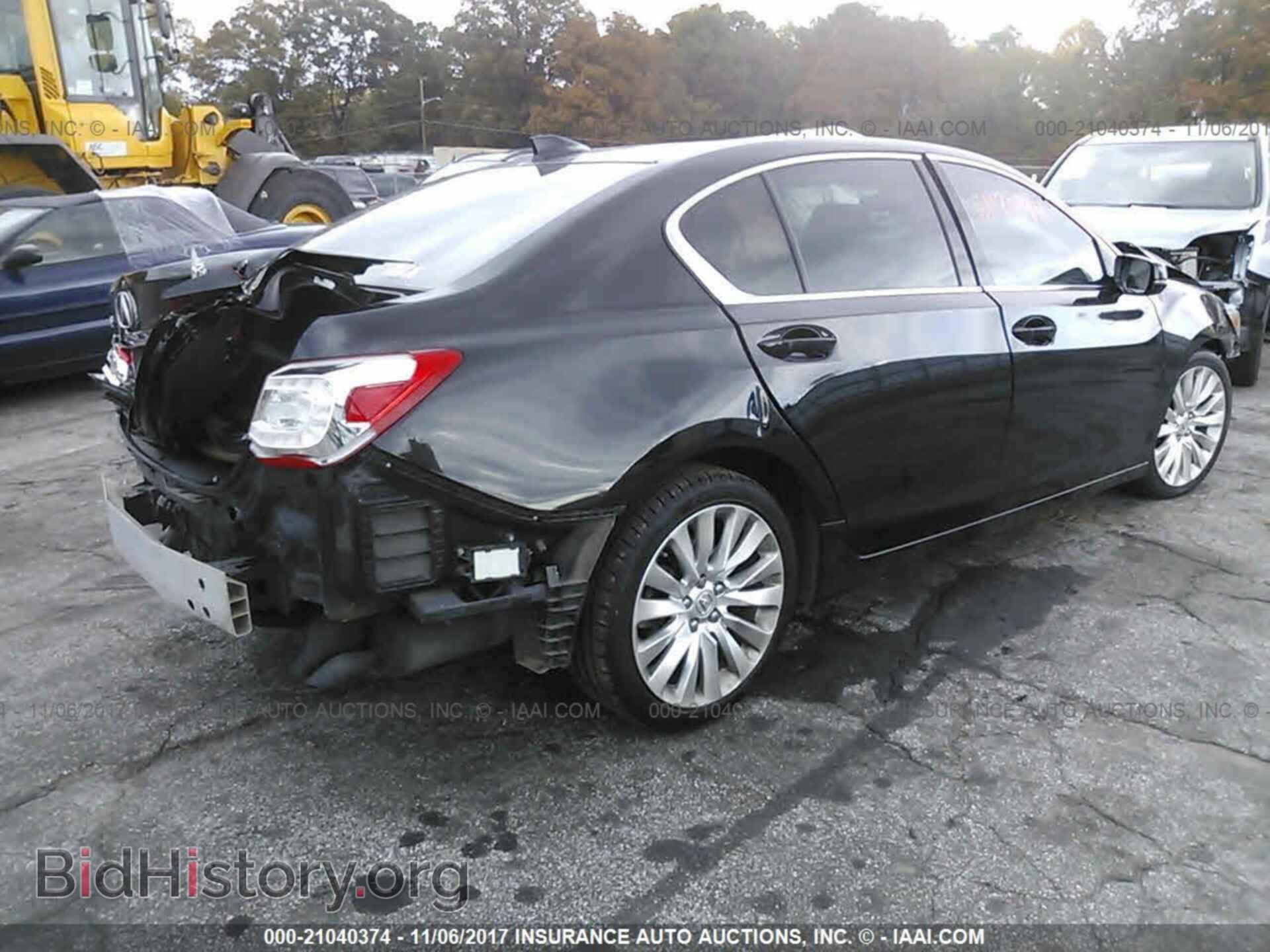 2014 Acura Rlx - VIN: JH4KC1F53EC005450 - Фото 4