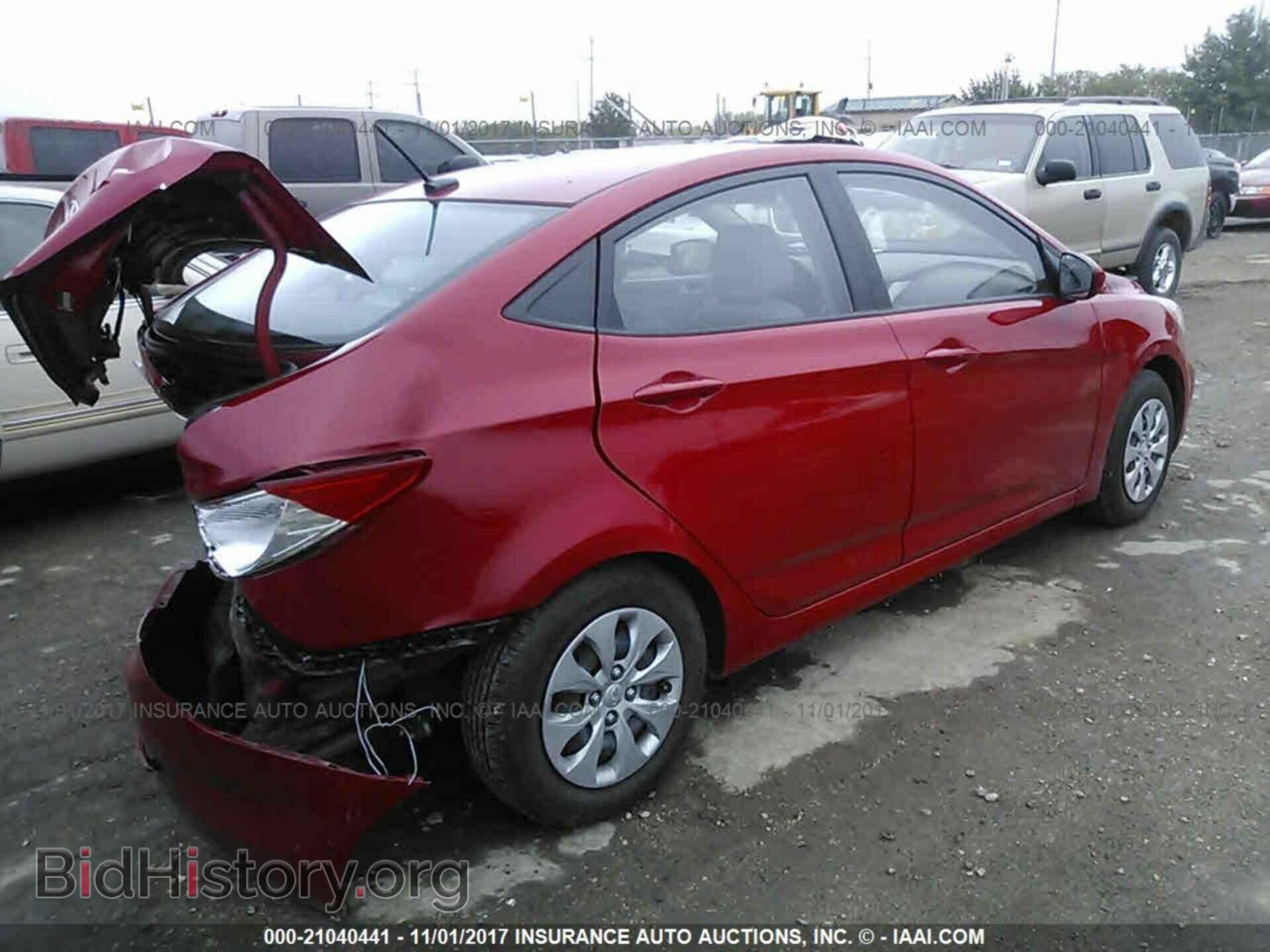 2015 Hyundai Accent - VIN: KMHCT4AE5FU878154 - Фото 4