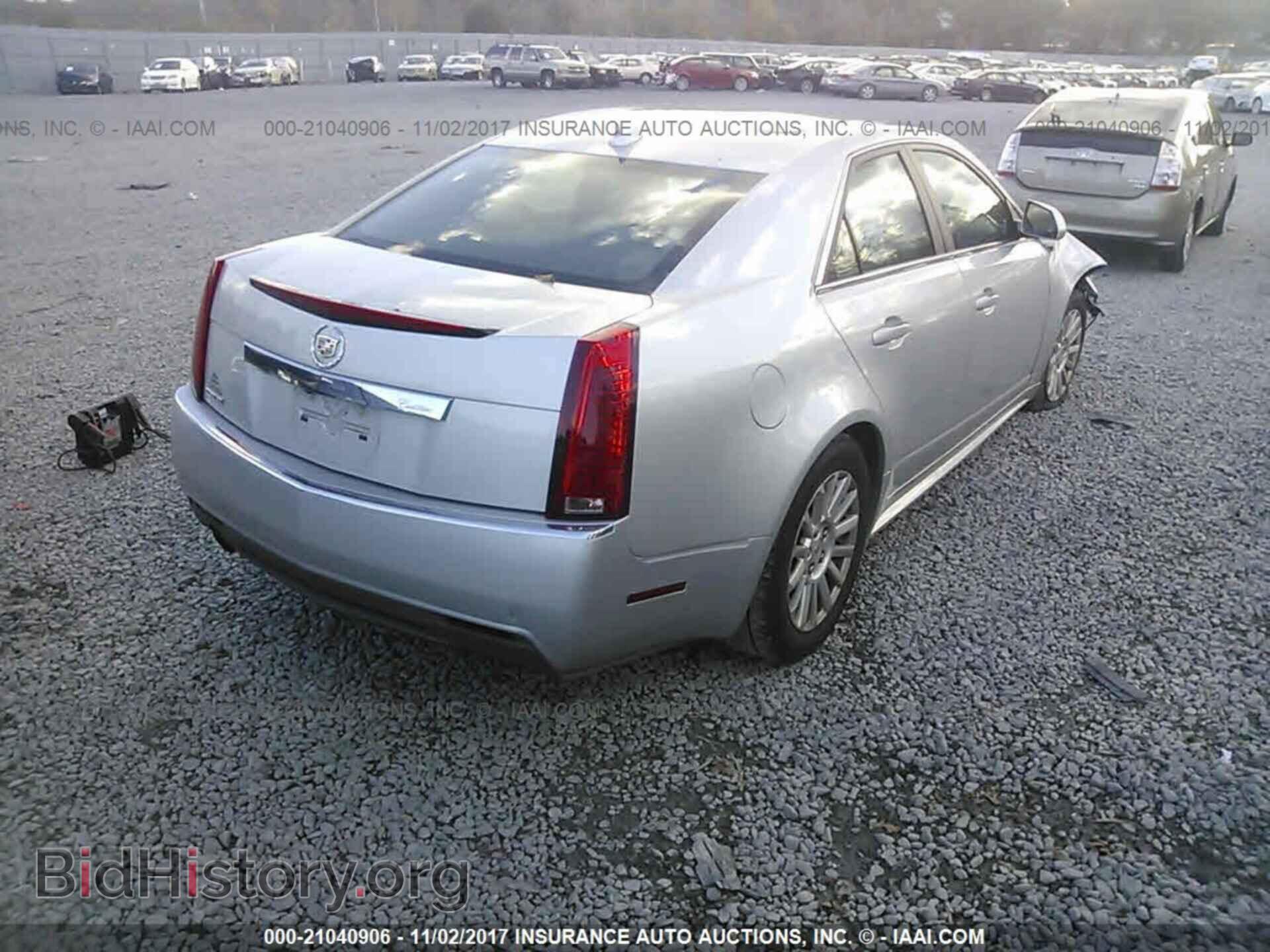 2011 Cadillac Cts - VIN: 1G6DE5EY9B0165677 - Фото 4