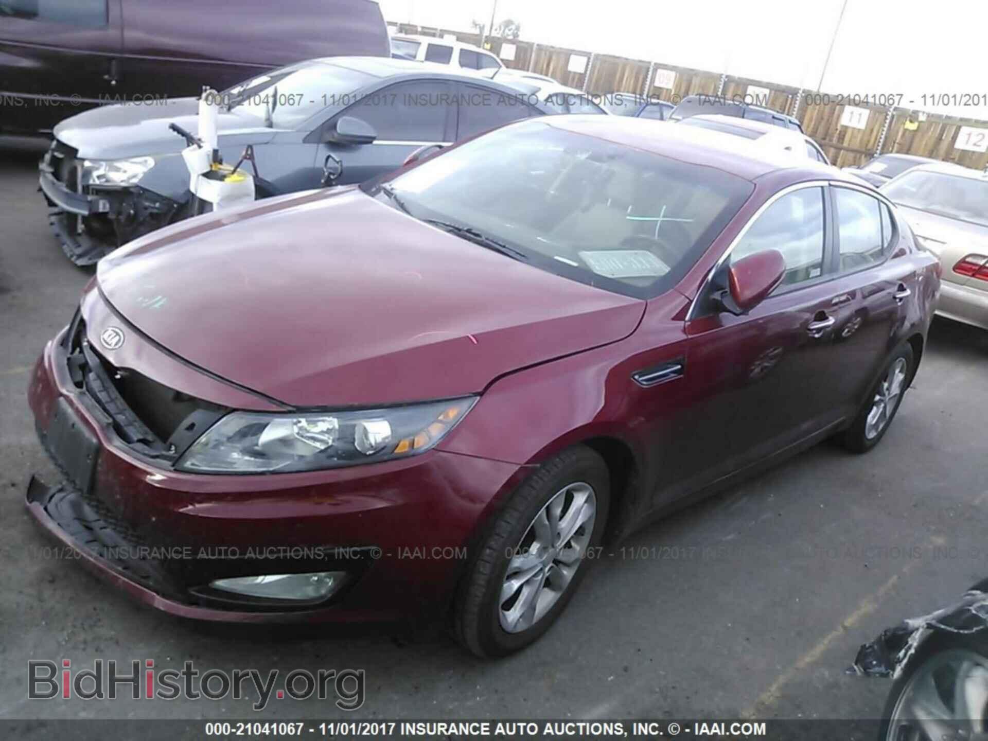 2012 Kia Optima - VIN: 5XXGN4A74CG031368 - Фото 2