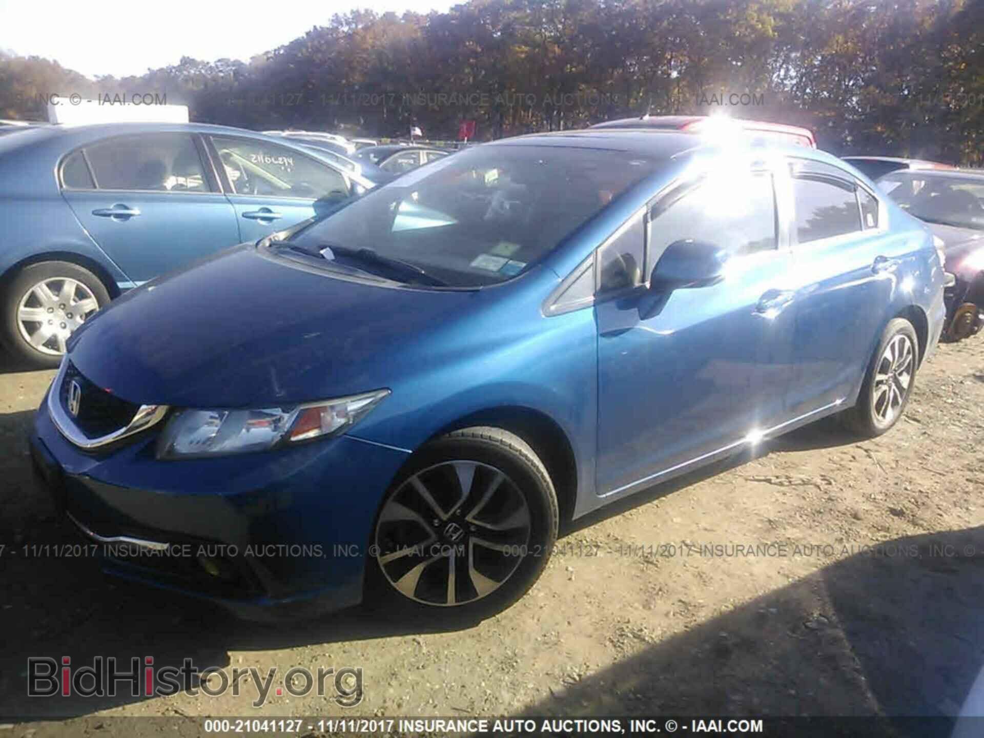 2013 Honda Civic - VIN: 2HGFB2F8XDH539757 - Фото 2