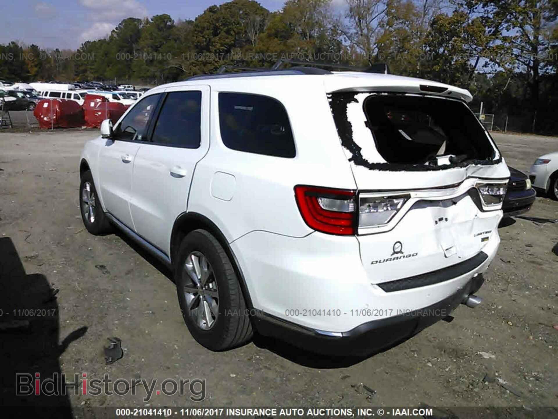 2014 Dodge Durango - VIN: 1C4RDHDG0EC557563 - Фото 3
