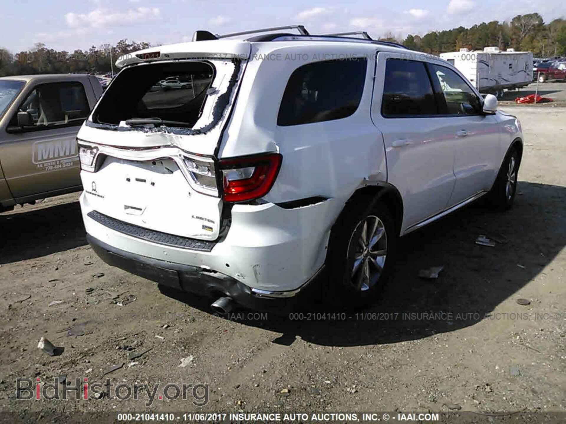 2014 Dodge Durango - VIN: 1C4RDHDG0EC557563 - Фото 4