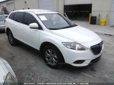 2014 Mazda CX-9, white — VIN JM3TB2CA4E0436419, IAAI