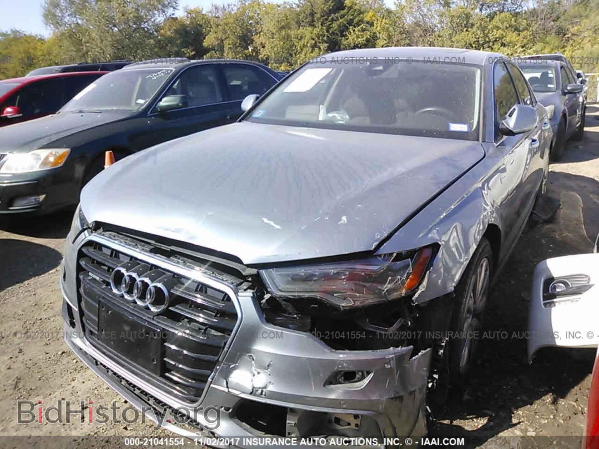 2013 Audi A6 - VIN: WAUHGAFC8DN020752 - Photo 2