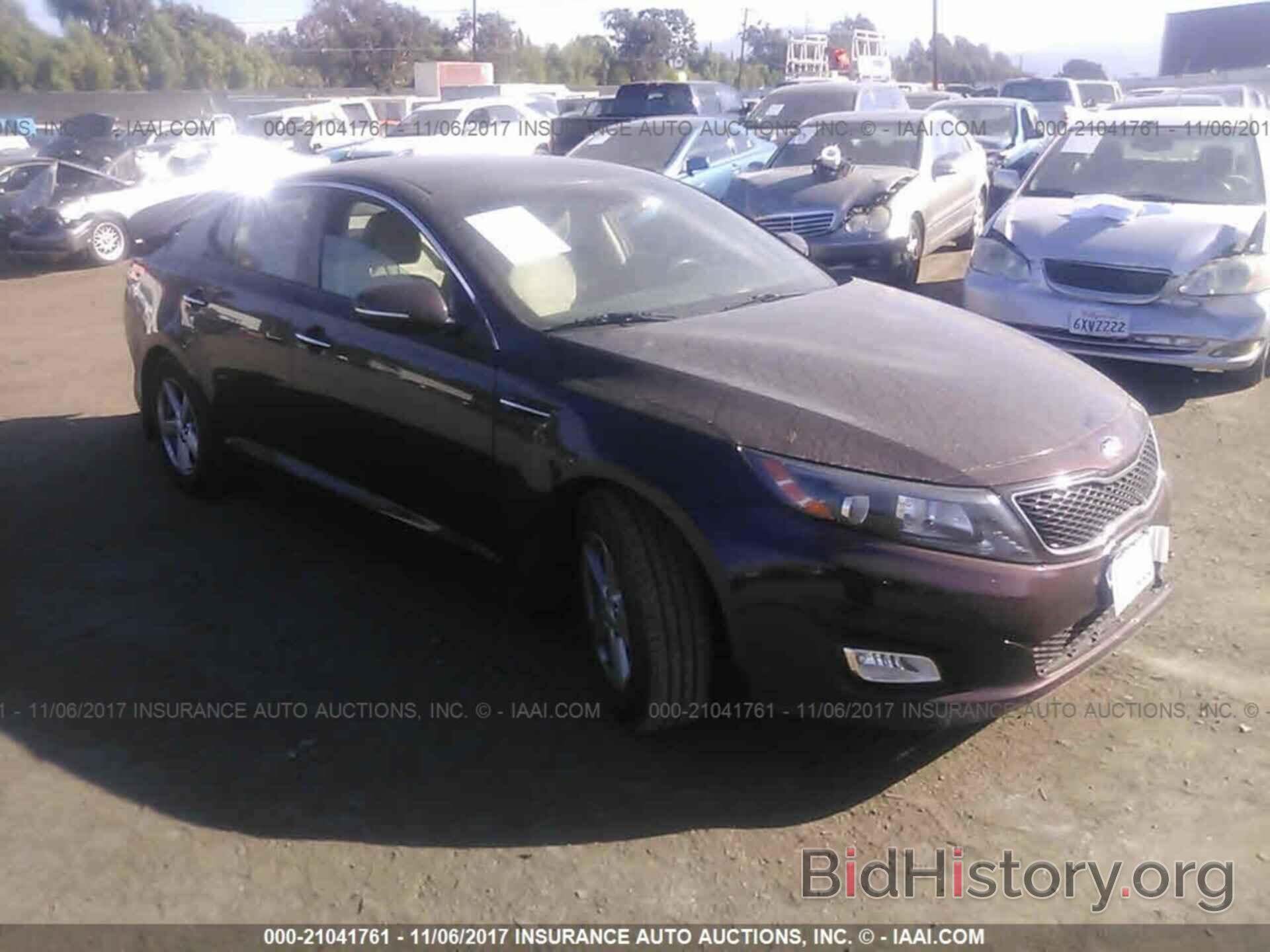 Photo 5XXGM4A72EG331156 - Kia Optima 2014