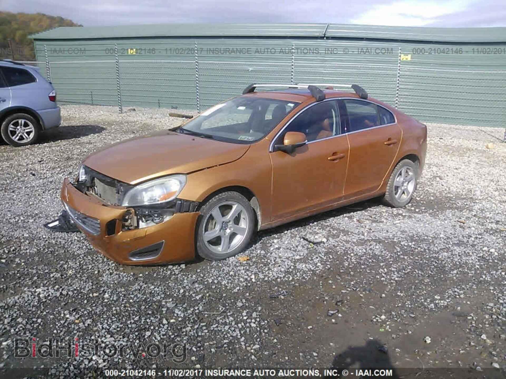 2012 VOLVO S60 - VIN: YV1622FS7C2028129 - Фото 2