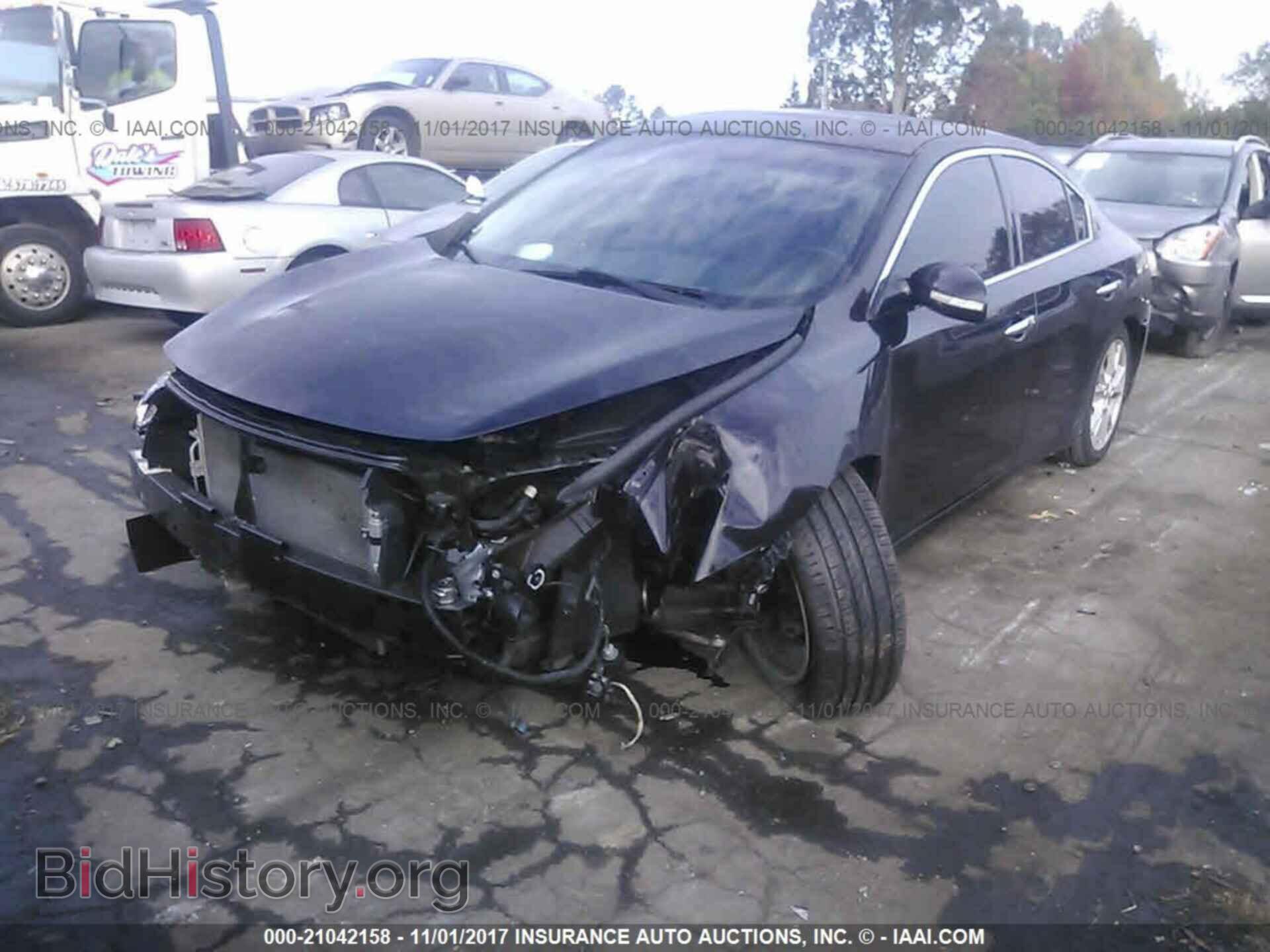 2014 Nissan Maxima - VIN: 1N4AA5AP4EC477312 - Фото 2