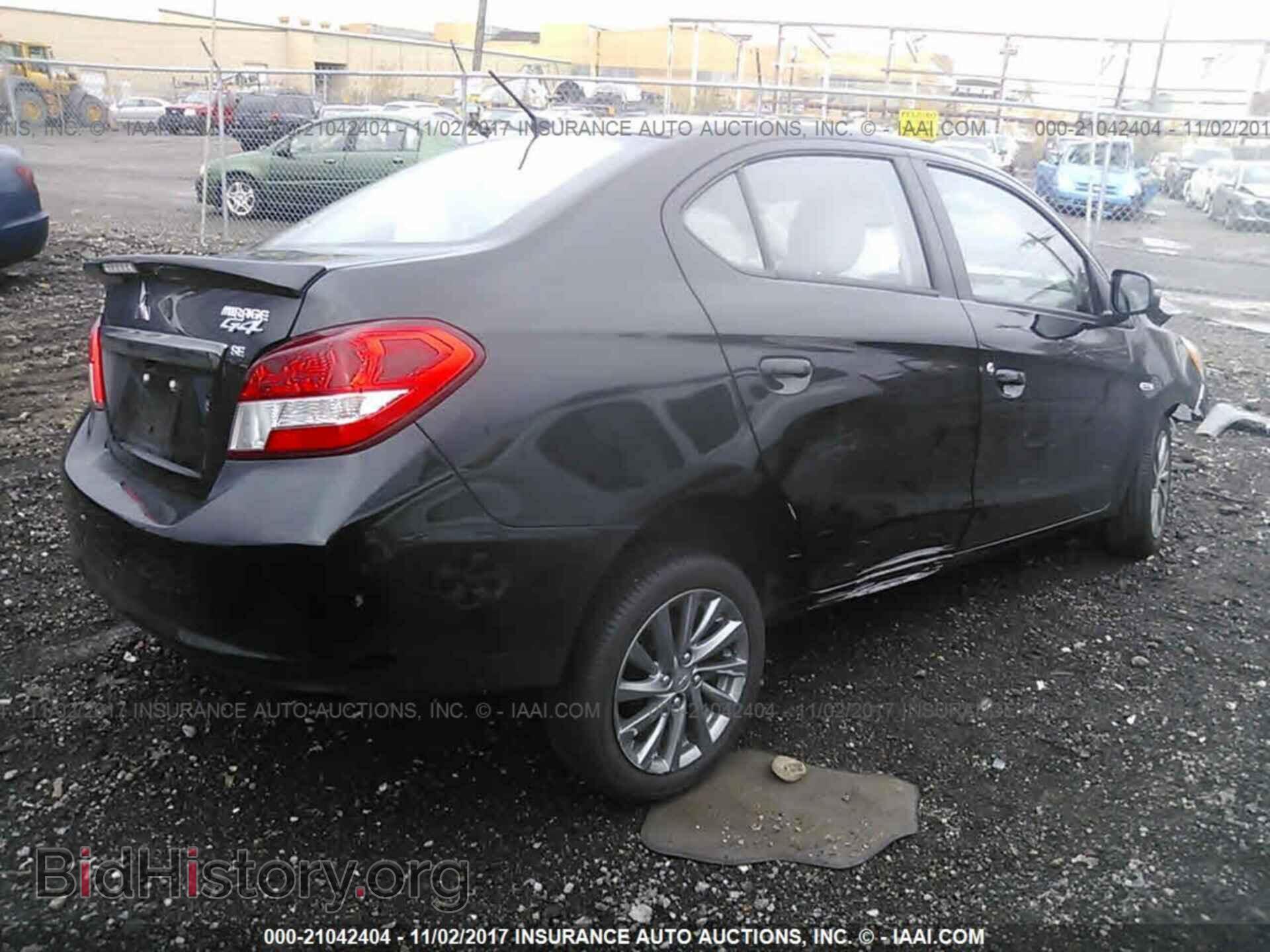2017 Mitsubishi Mirage - VIN: ML32F4FJ4HHF14256 - Фото 4