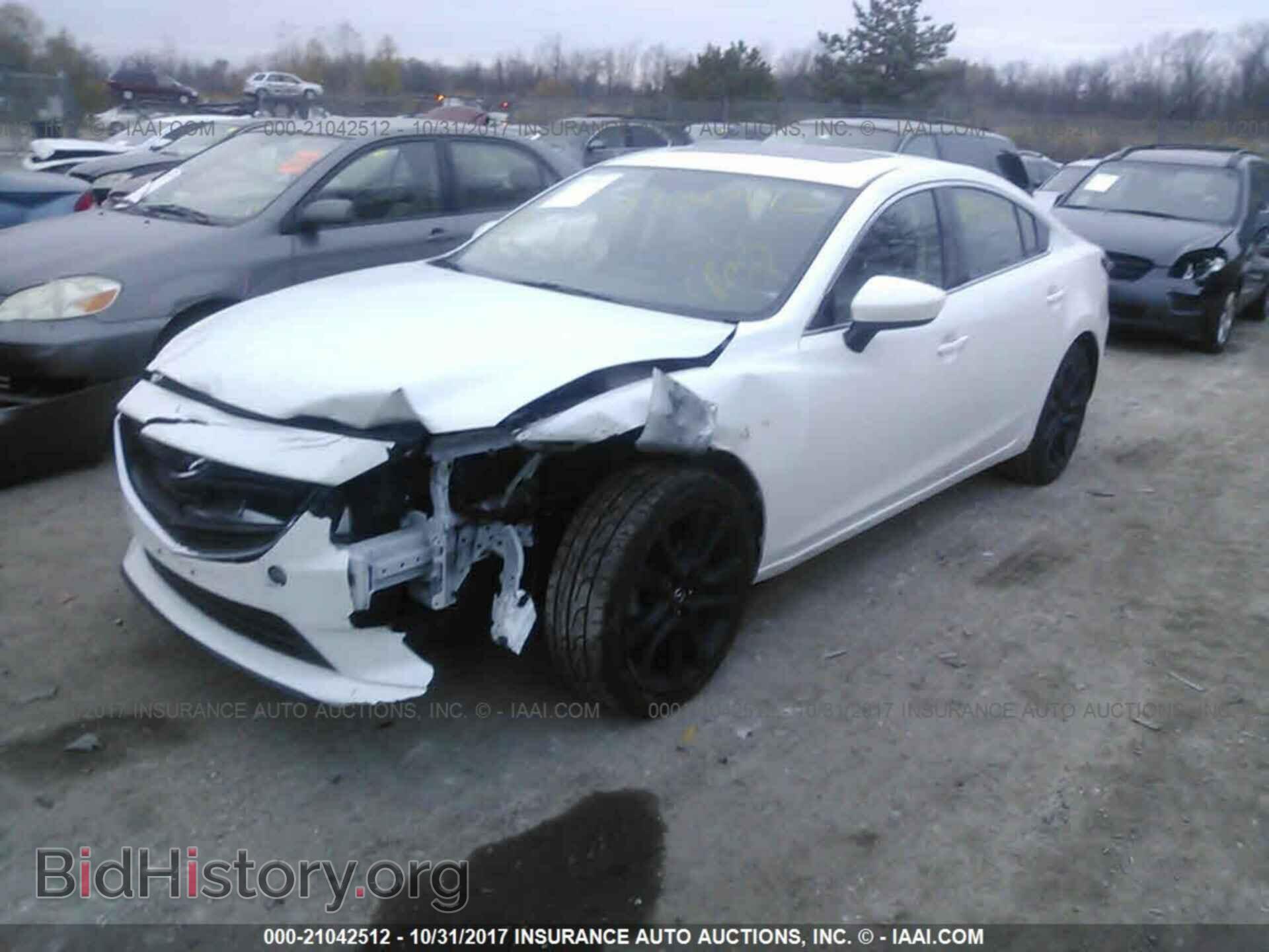2016 Mazda 6 - VIN: JM1GJ1V56G1416046 - Фото 2
