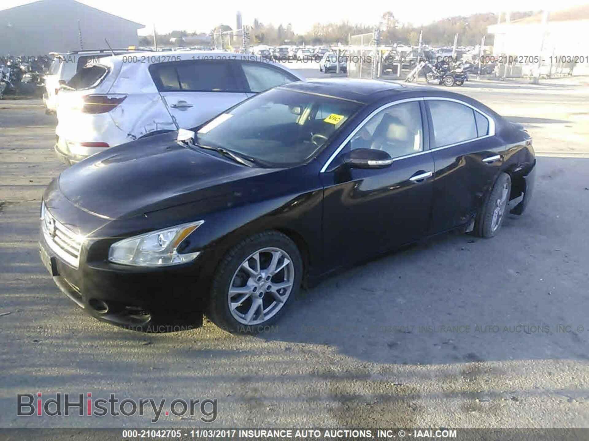 2012 Nissan Maxima - VIN: 1N4AA5AP1CC834202 - Фото 2