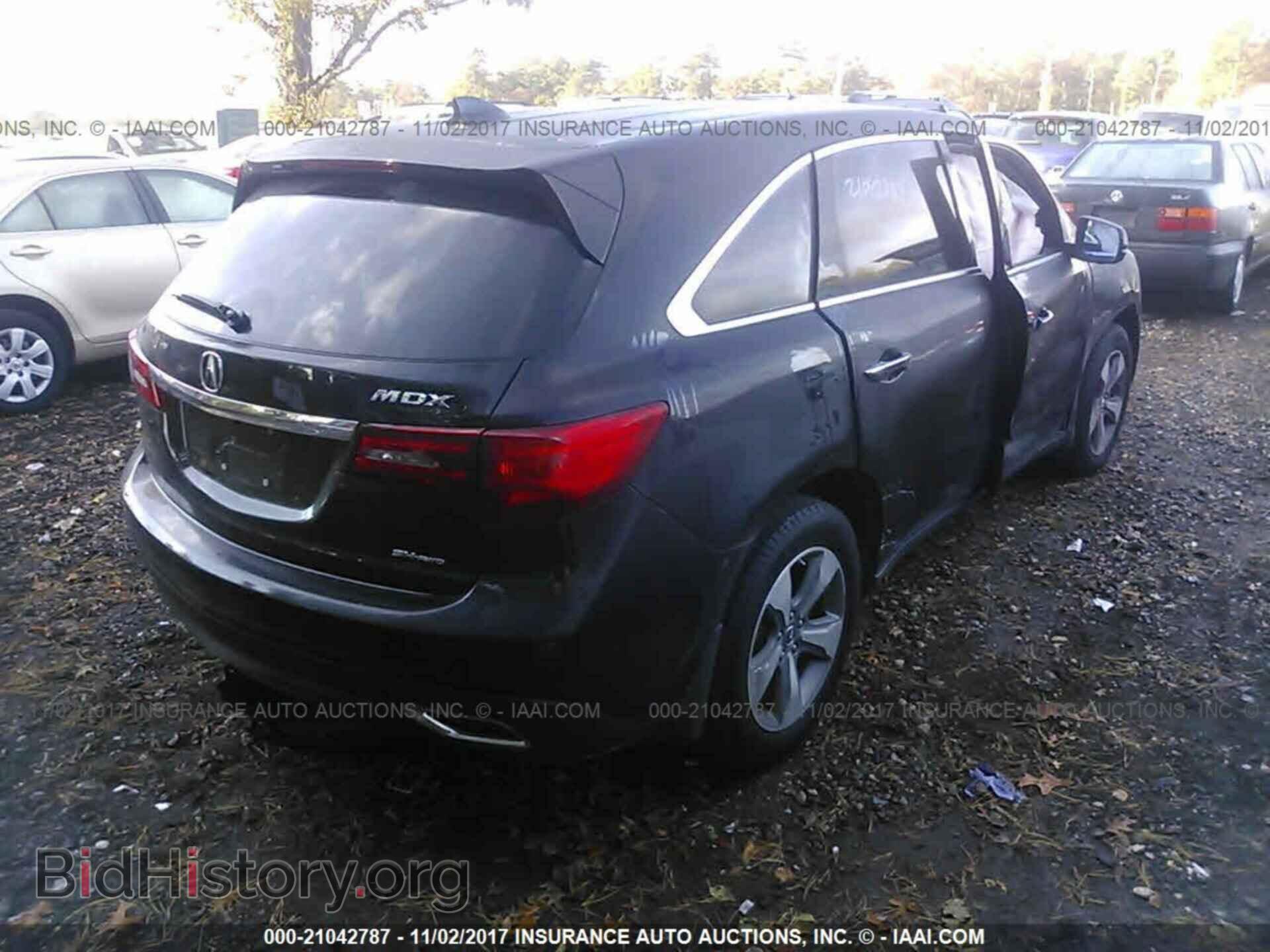2014 Acura Mdx - VIN: 5FRYD4H26EB024881 - Фото 4