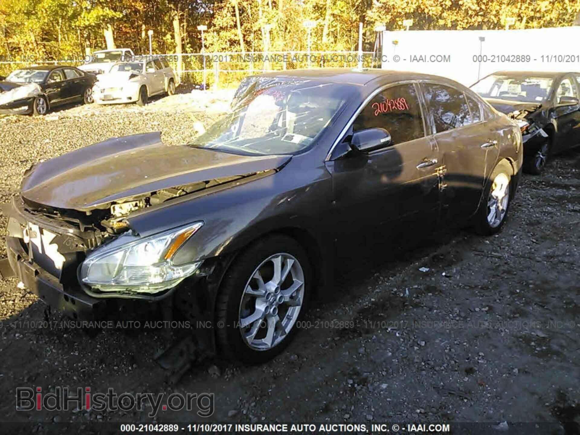 2012 Nissan Maxima - VIN: 1N4AA5AP2CC867497 - Фото 2