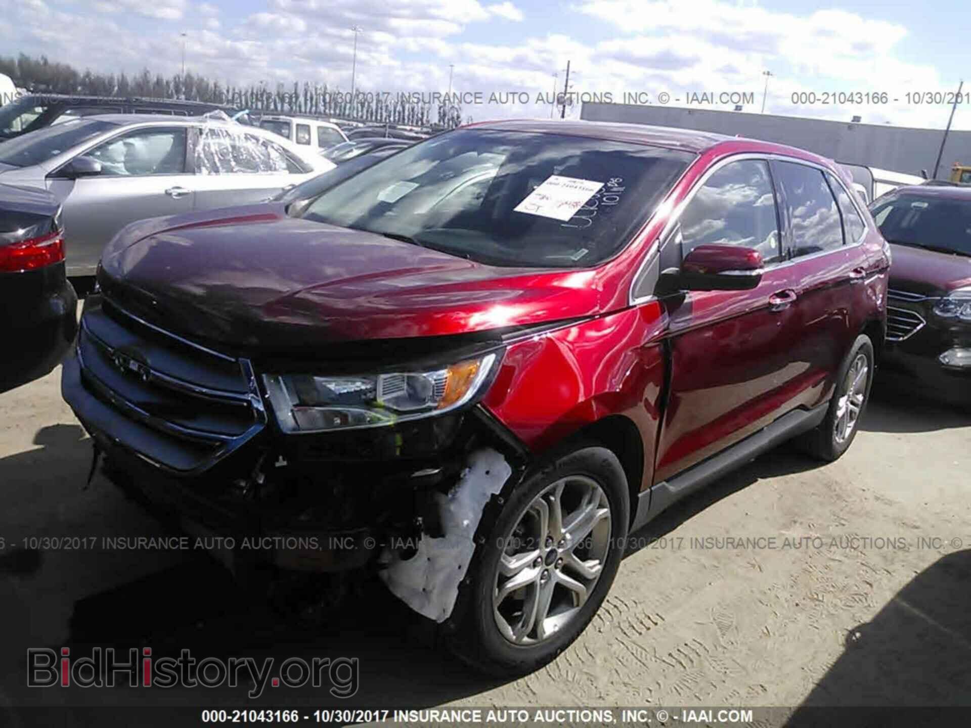 2017 Ford Edge - VIN: 2FMPK3K90HBB76106 - Фото 2
