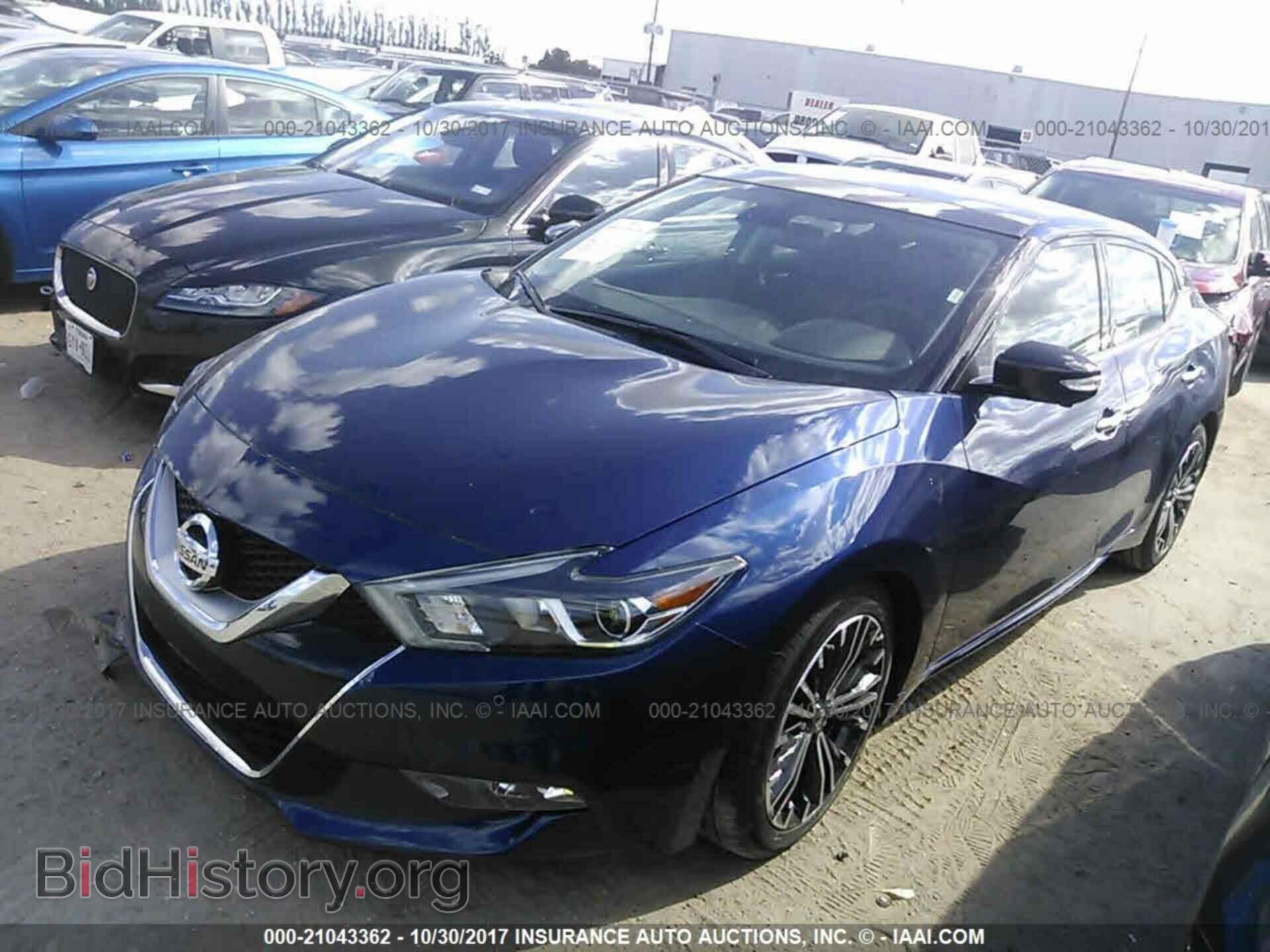 2017 Nissan Maxima - VIN: 1N4AA6AP8HC435428 - Фото 2