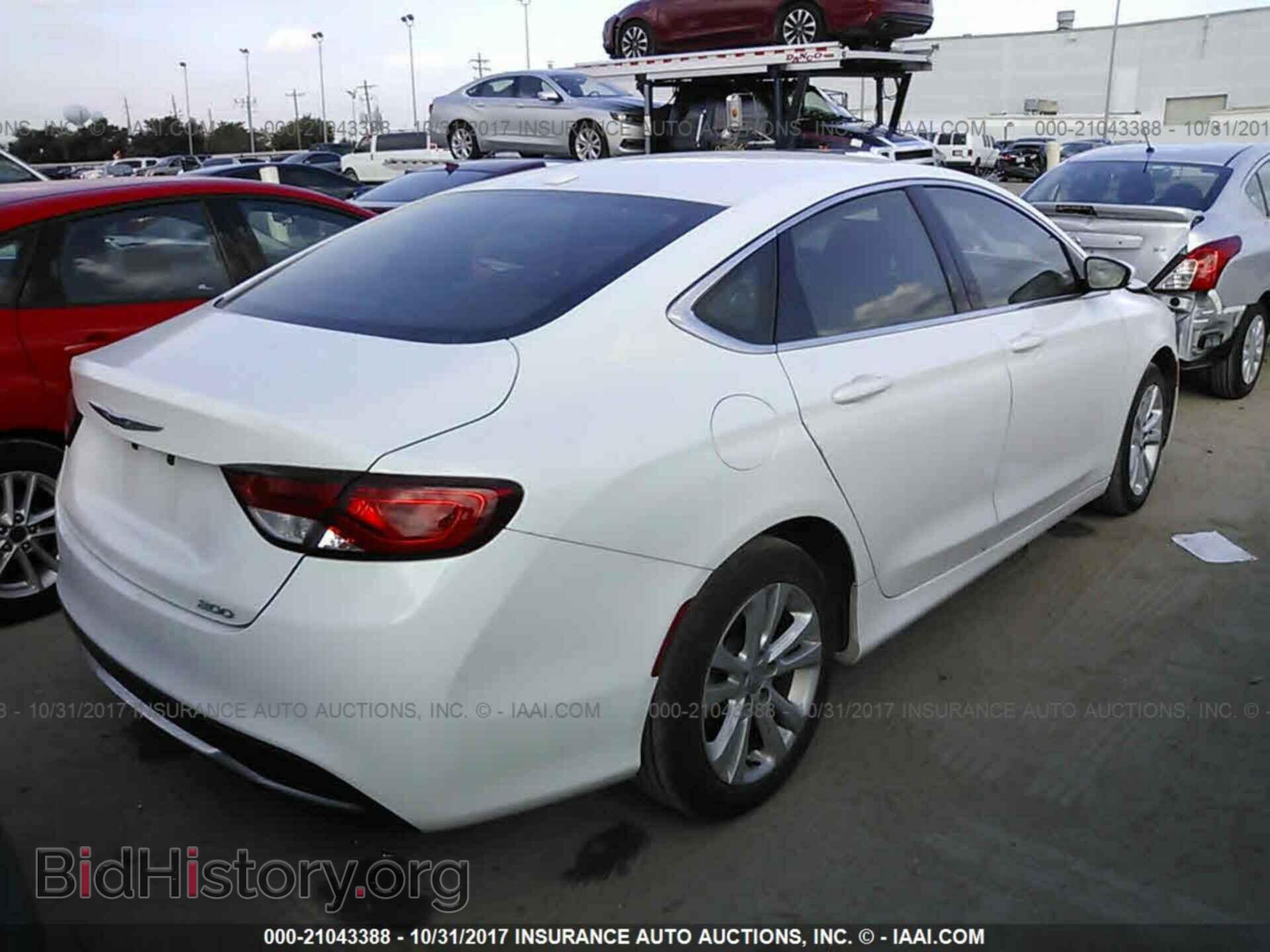2015 Chrysler 200 - VIN: 1C3CCCAB2FN745287 - Фото 4