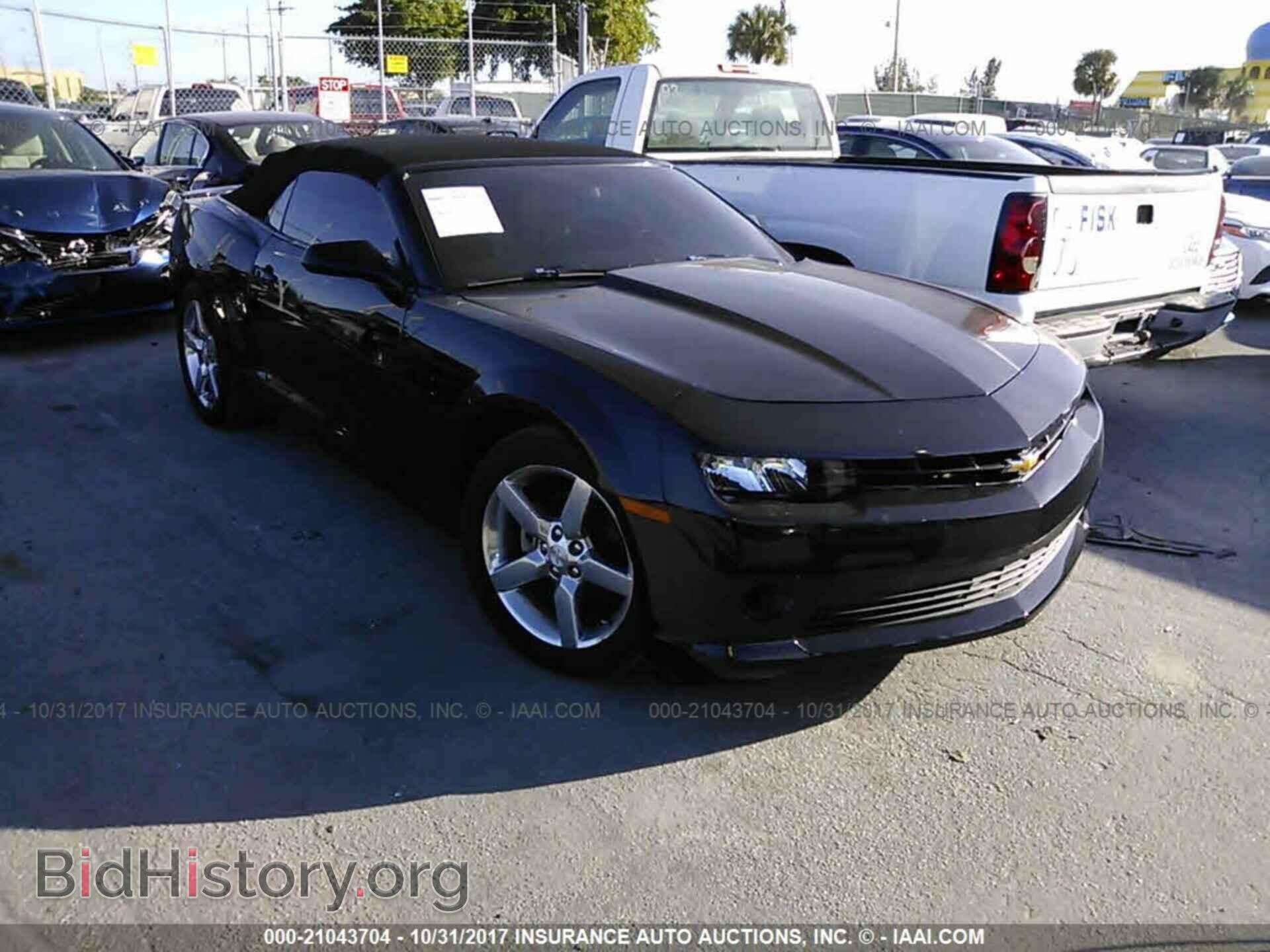 Photo 2G1FB3D37E9308041 - Chevrolet Camaro 2014