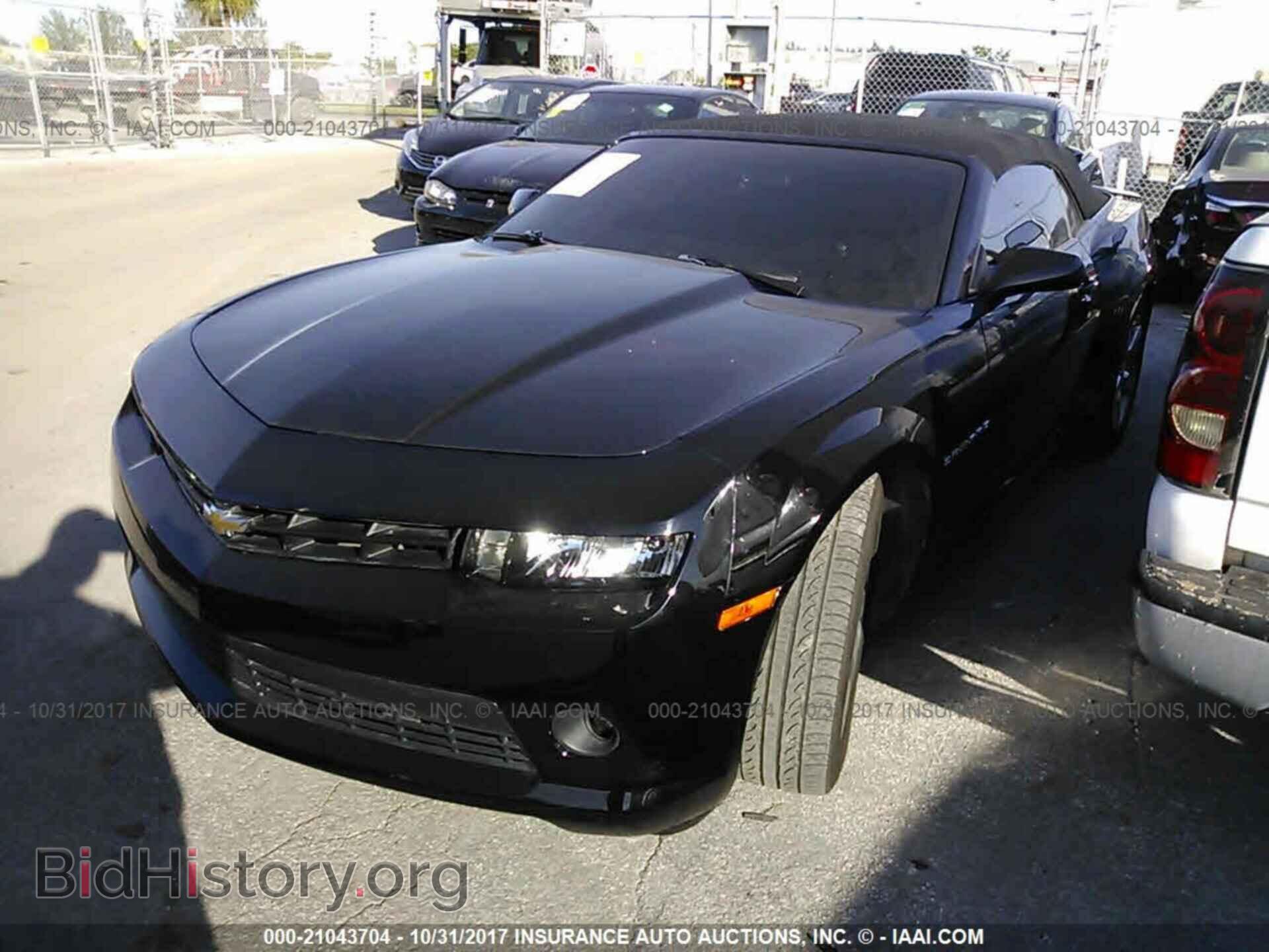 2014 Chevrolet Camaro - VIN: 2G1FB3D37E9308041 - Фото 2