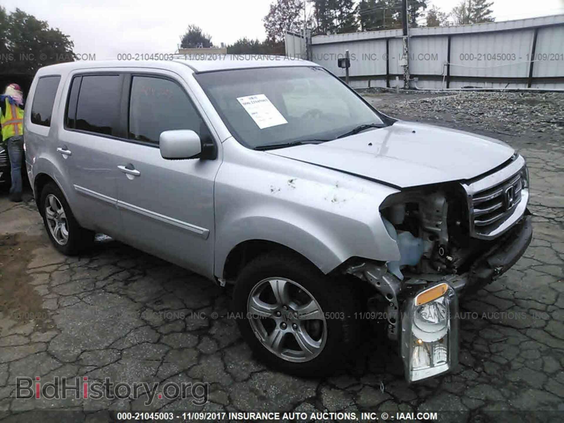 Фотография 5FNYF4H57CB033981 - Honda Pilot 2012
