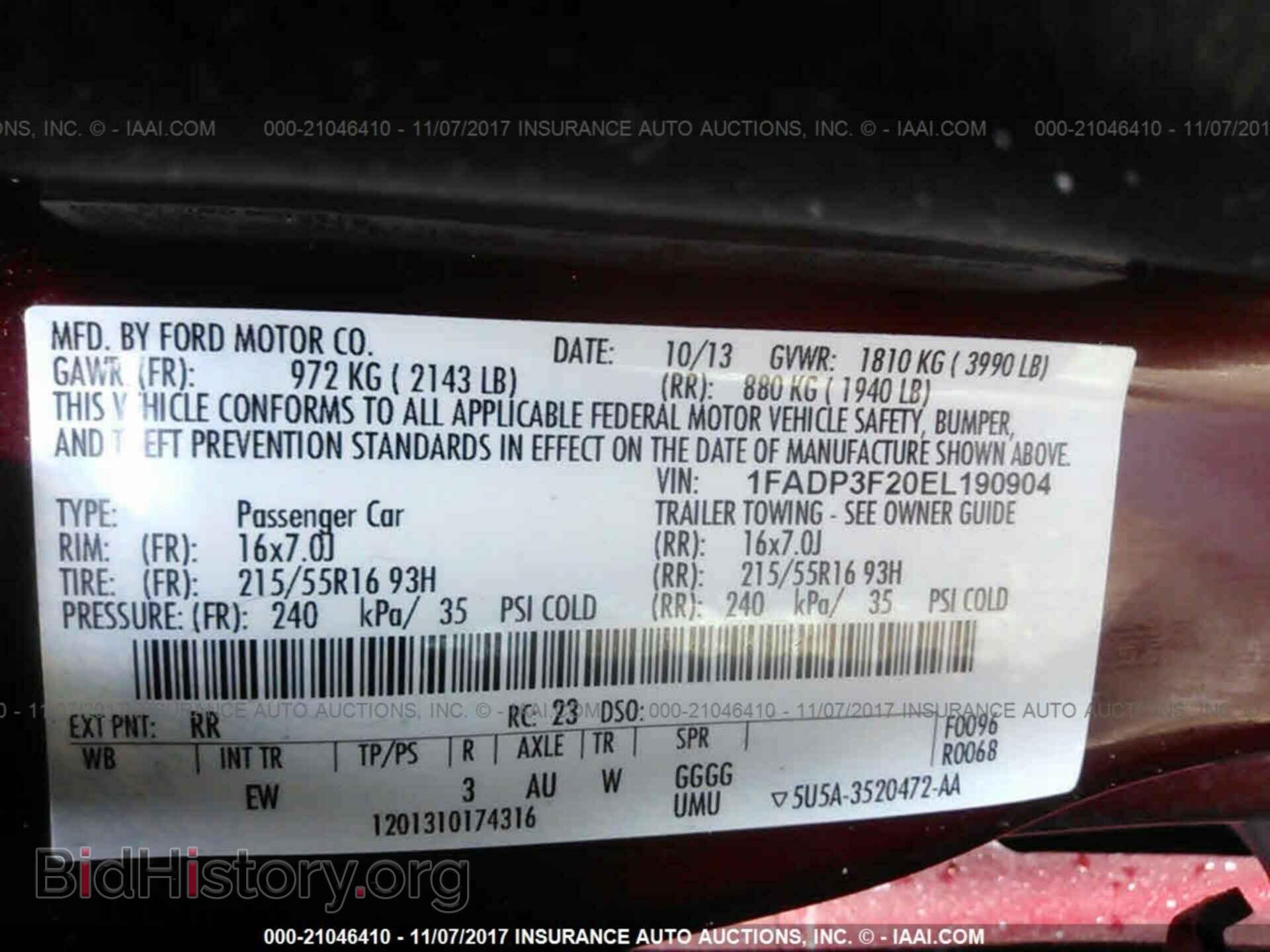 2014 Ford Focus - VIN: 1FADP3F20EL190904 - Photo 9