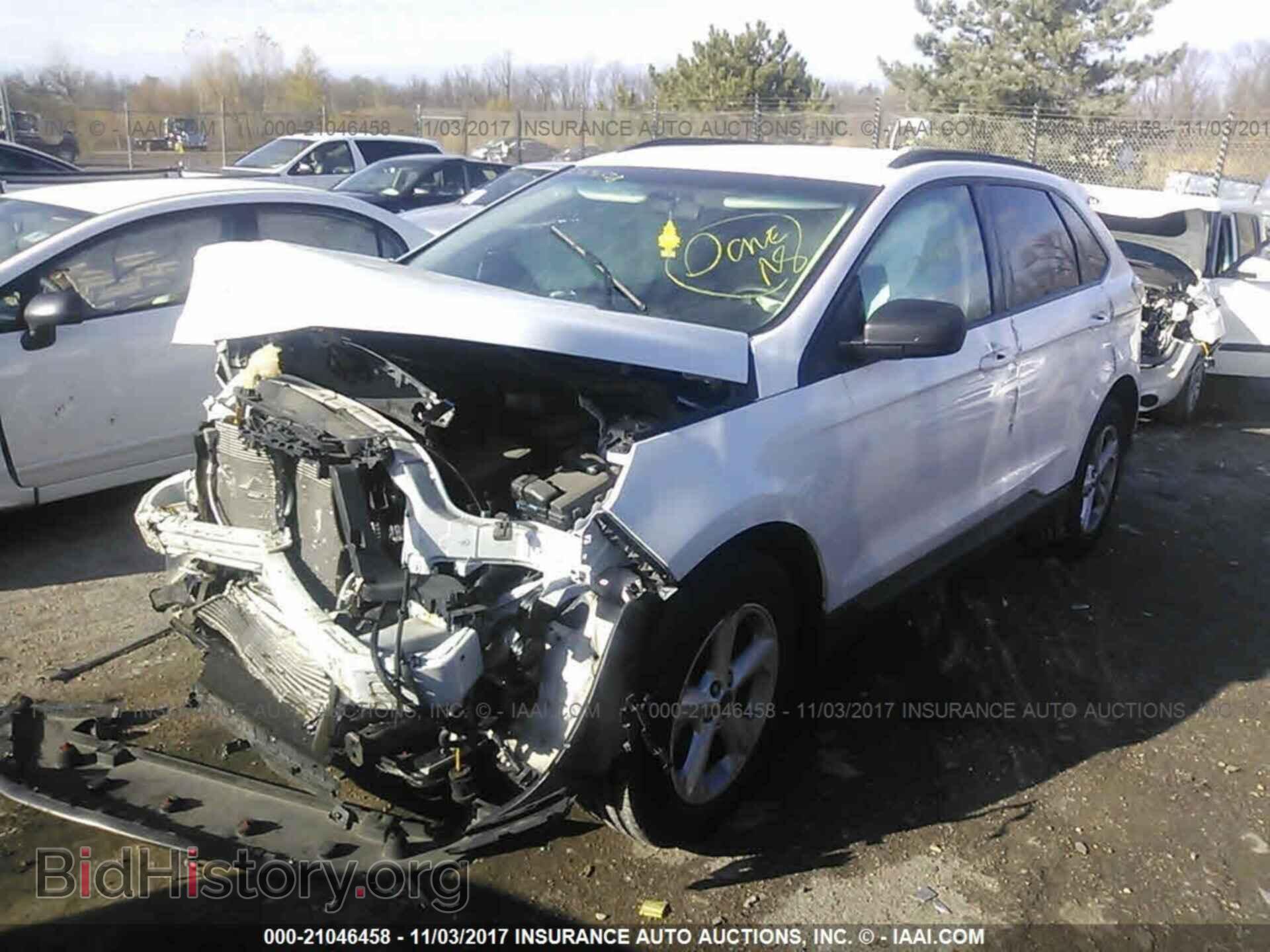 2015 Ford Edge - VIN: 2FMTK3G92FBB51700 - Фото 2