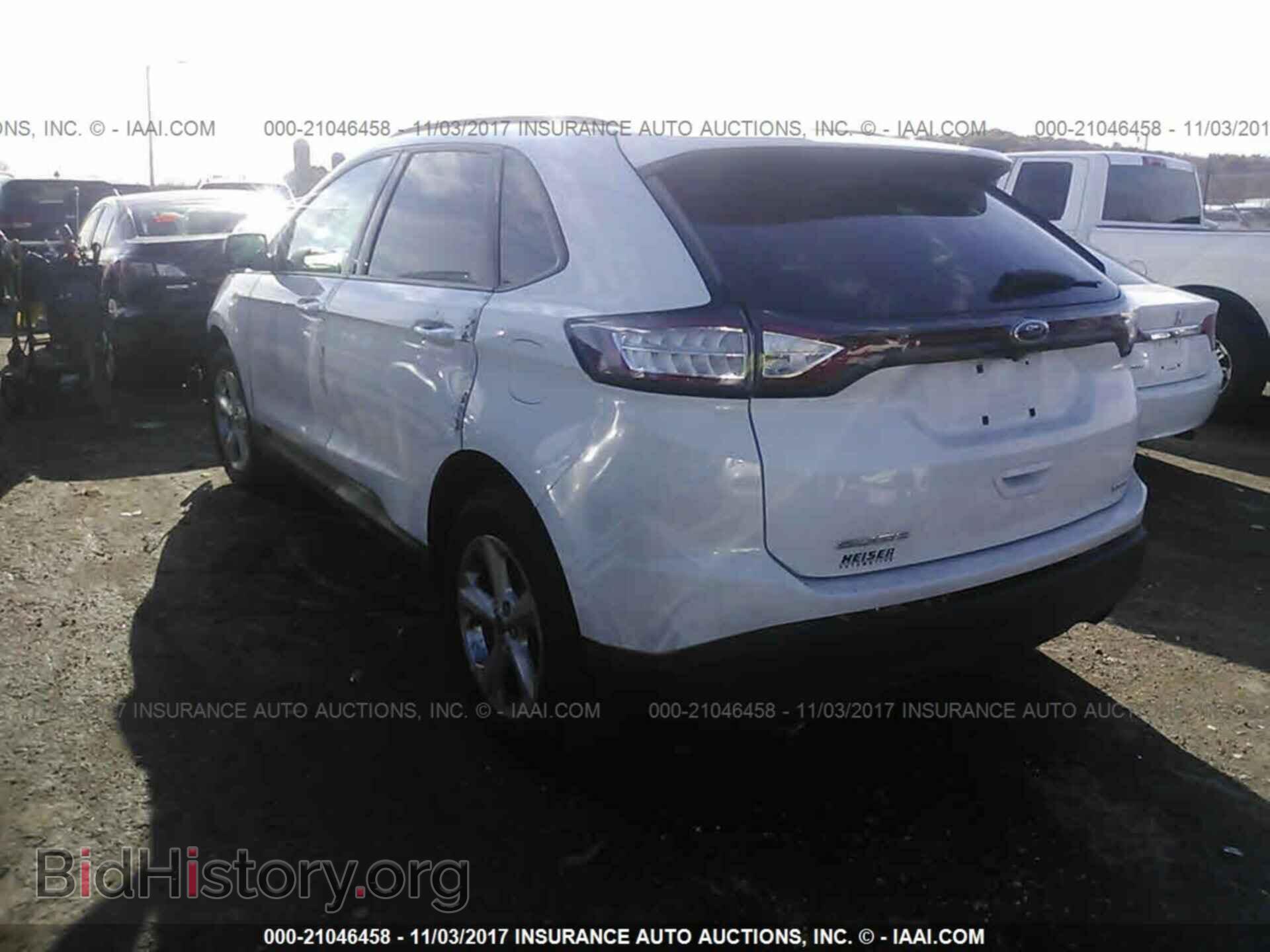 2015 Ford Edge - VIN: 2FMTK3G92FBB51700 - Фото 3