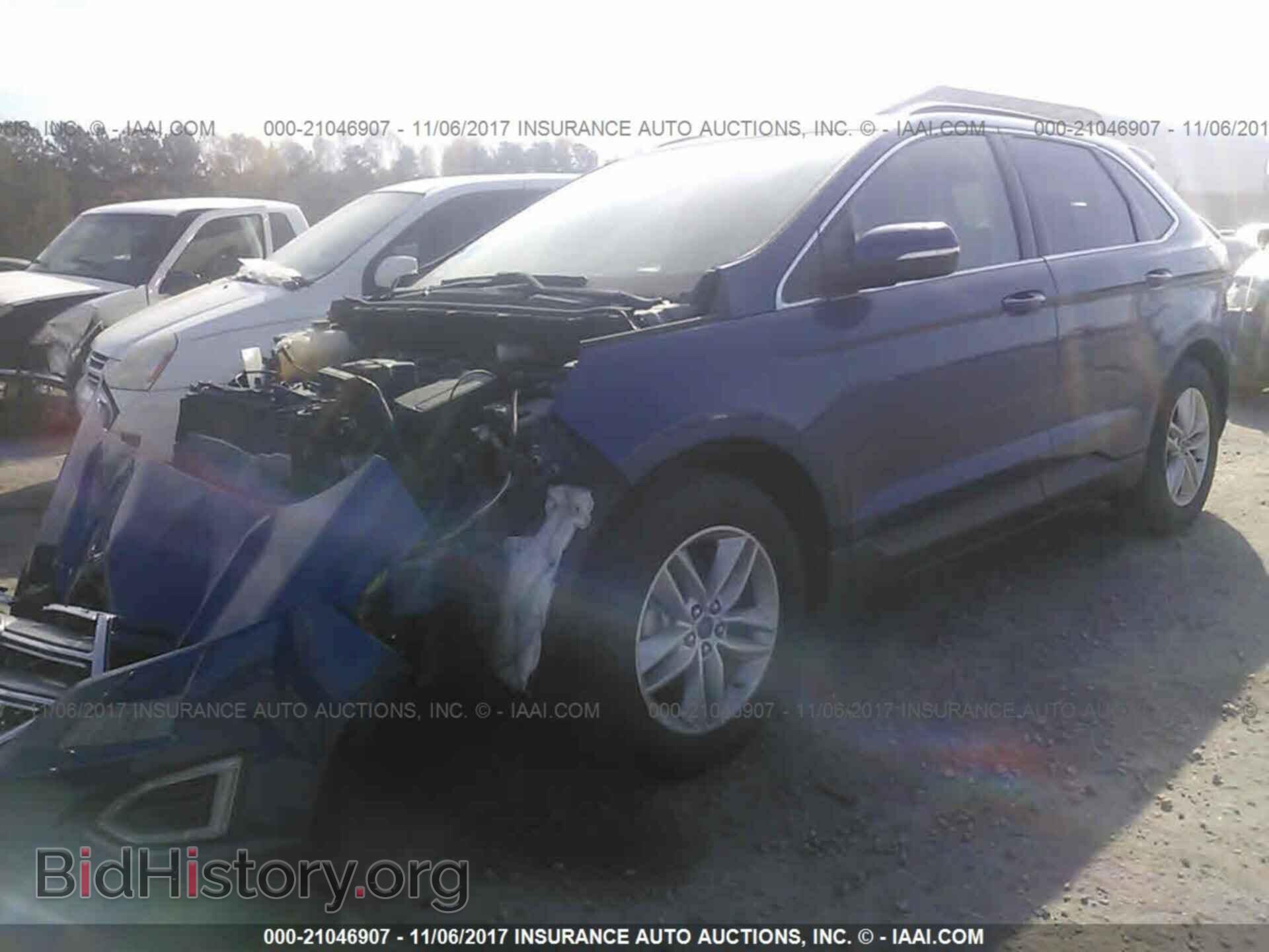 2015 Ford Edge - VIN: 2FMTK3J81FBB32670 - Фото 2