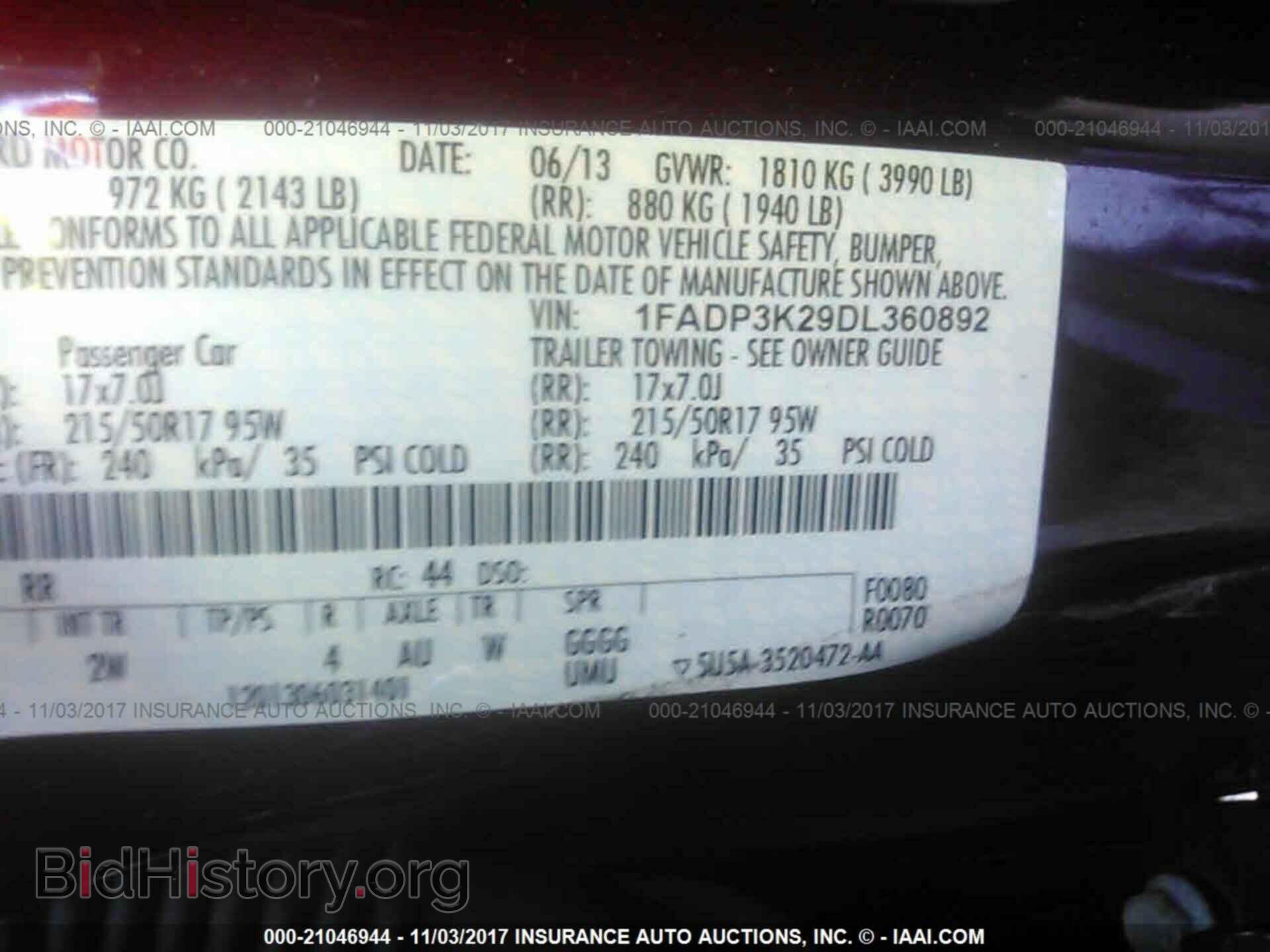 2013 Ford Focus - VIN: 1FADP3K29DL360892 - Photo 9