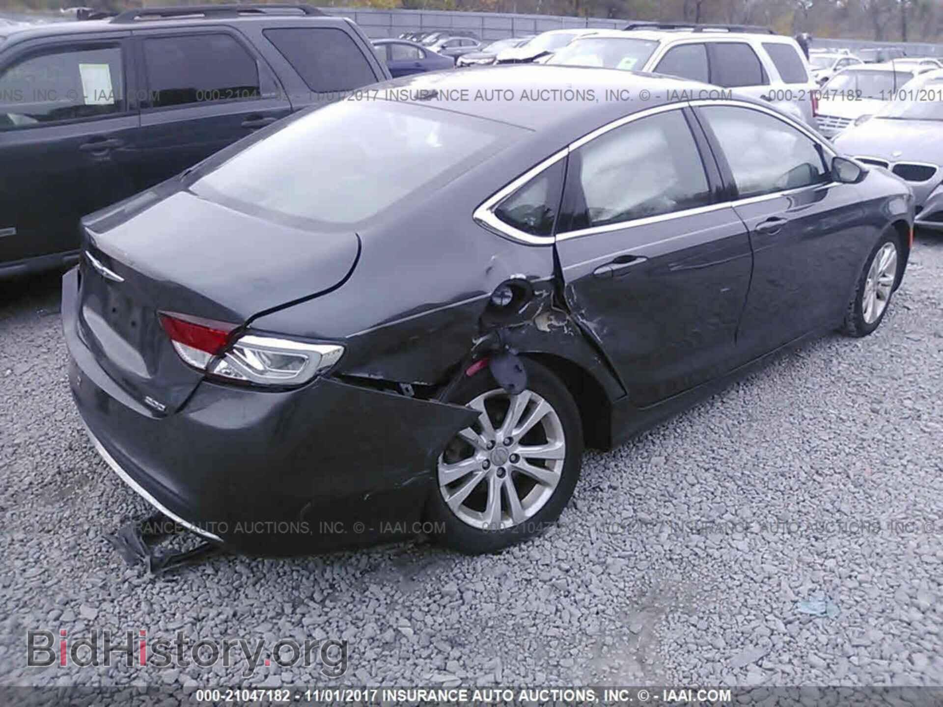 2015 Chrysler 200 - VIN: 1C3CCCAB7FN623525 - Фото 4
