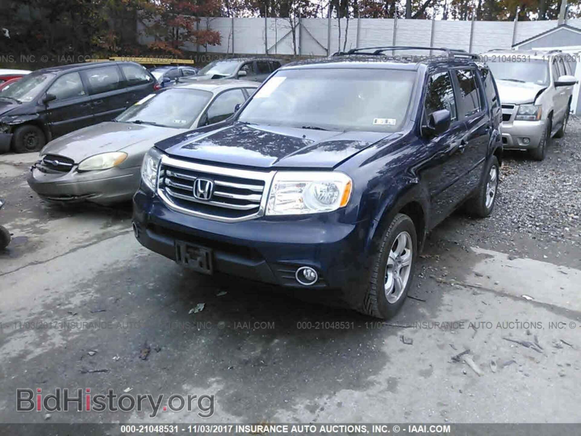 2012 Honda Pilot - VIN: 5FNYF4H57CB032975 - Фото 2