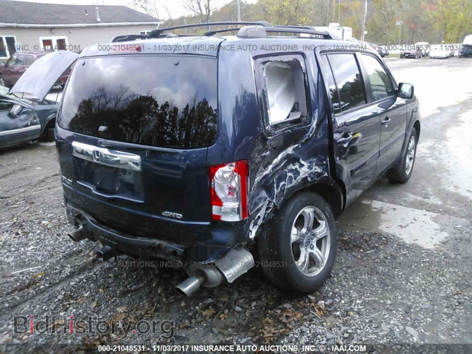 2012 Honda Pilot - VIN: 5FNYF4H57CB032975 - Фото 4