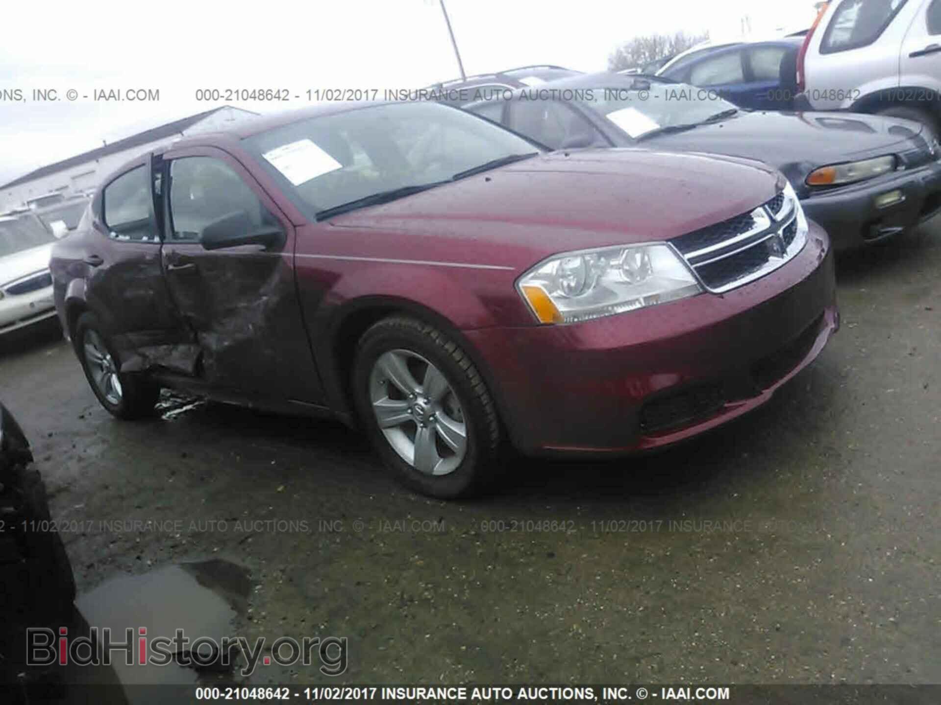 Photo 1C3CDZAB0EN225443 - Dodge Avenger 2014