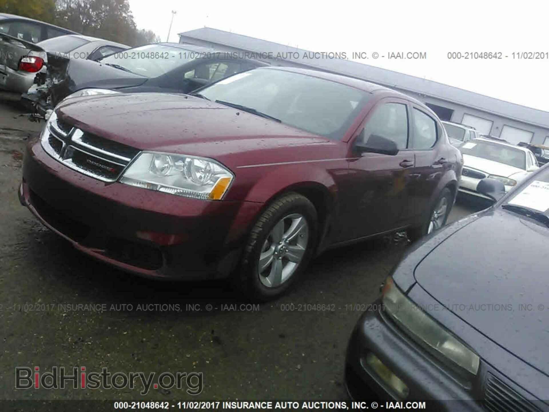 2014 Dodge Avenger - VIN: 1C3CDZAB0EN225443 - Фото 2