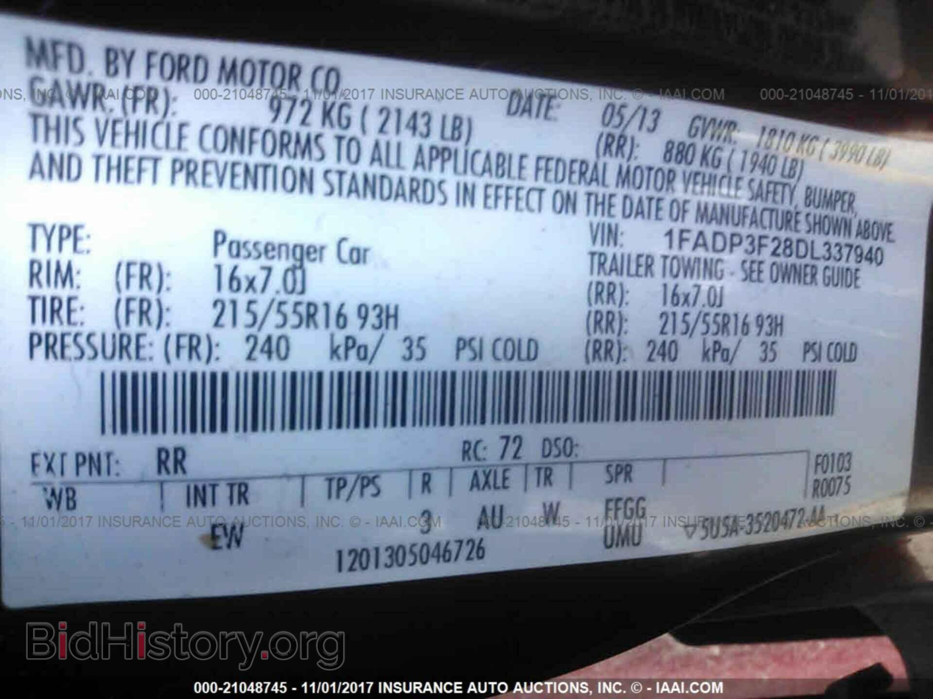 2013 Ford Focus - VIN: 1FADP3F28DL337940 - Photo 9