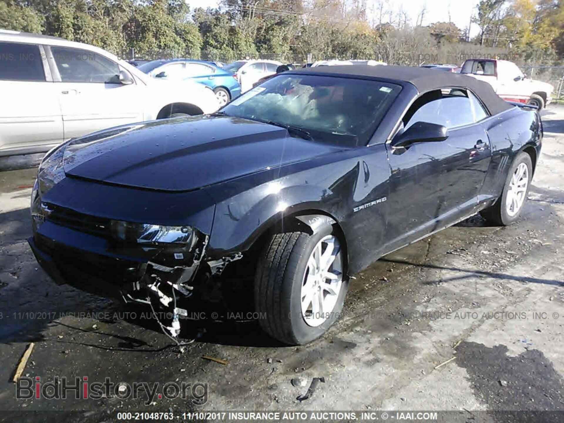 2015 Chevrolet Camaro - VIN: 2G1FD3D32F9271654 - Фото 2