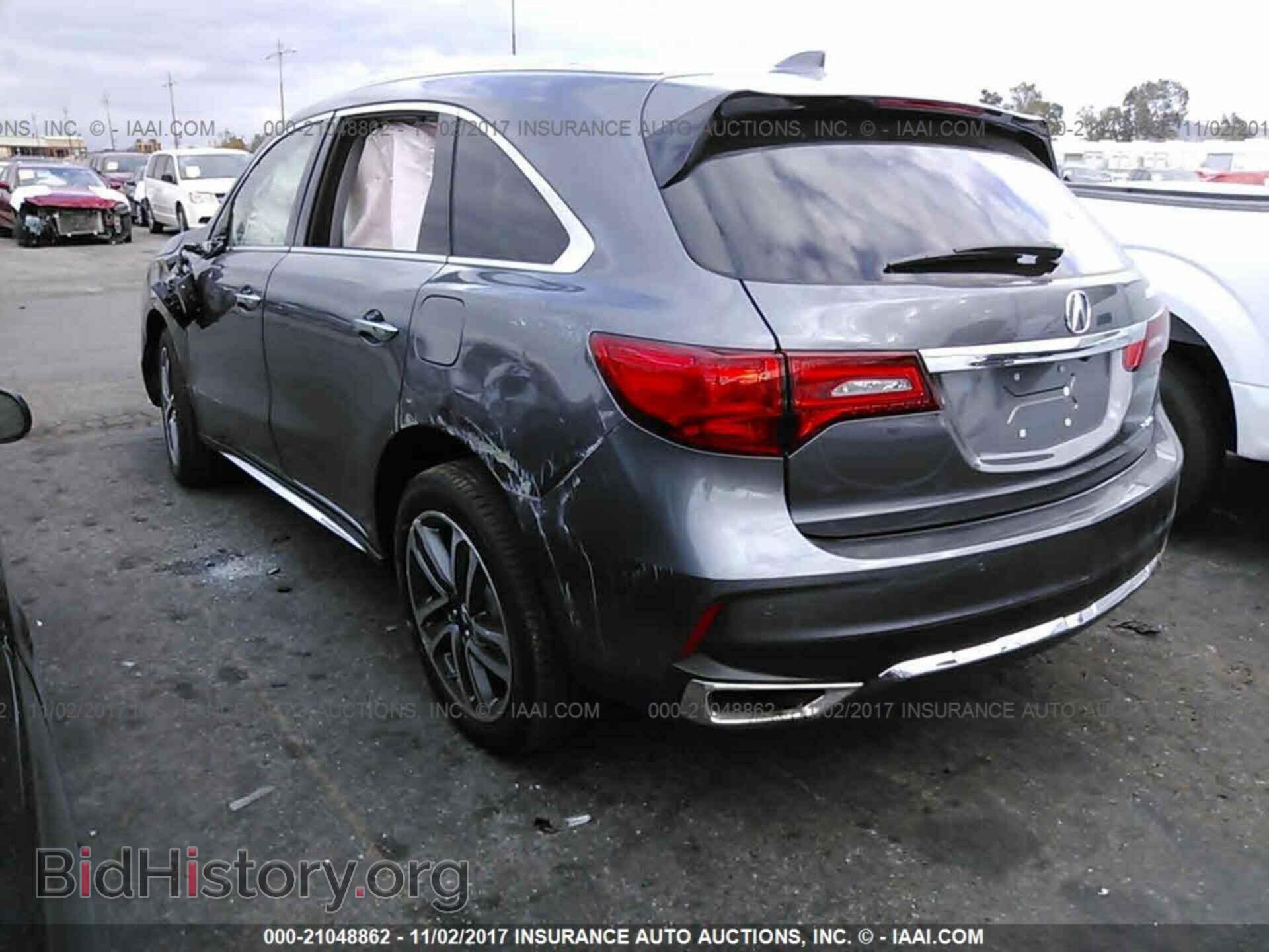 2017 Acura Mdx - VIN: 5FRYD4H84HB025195 - Фото 3