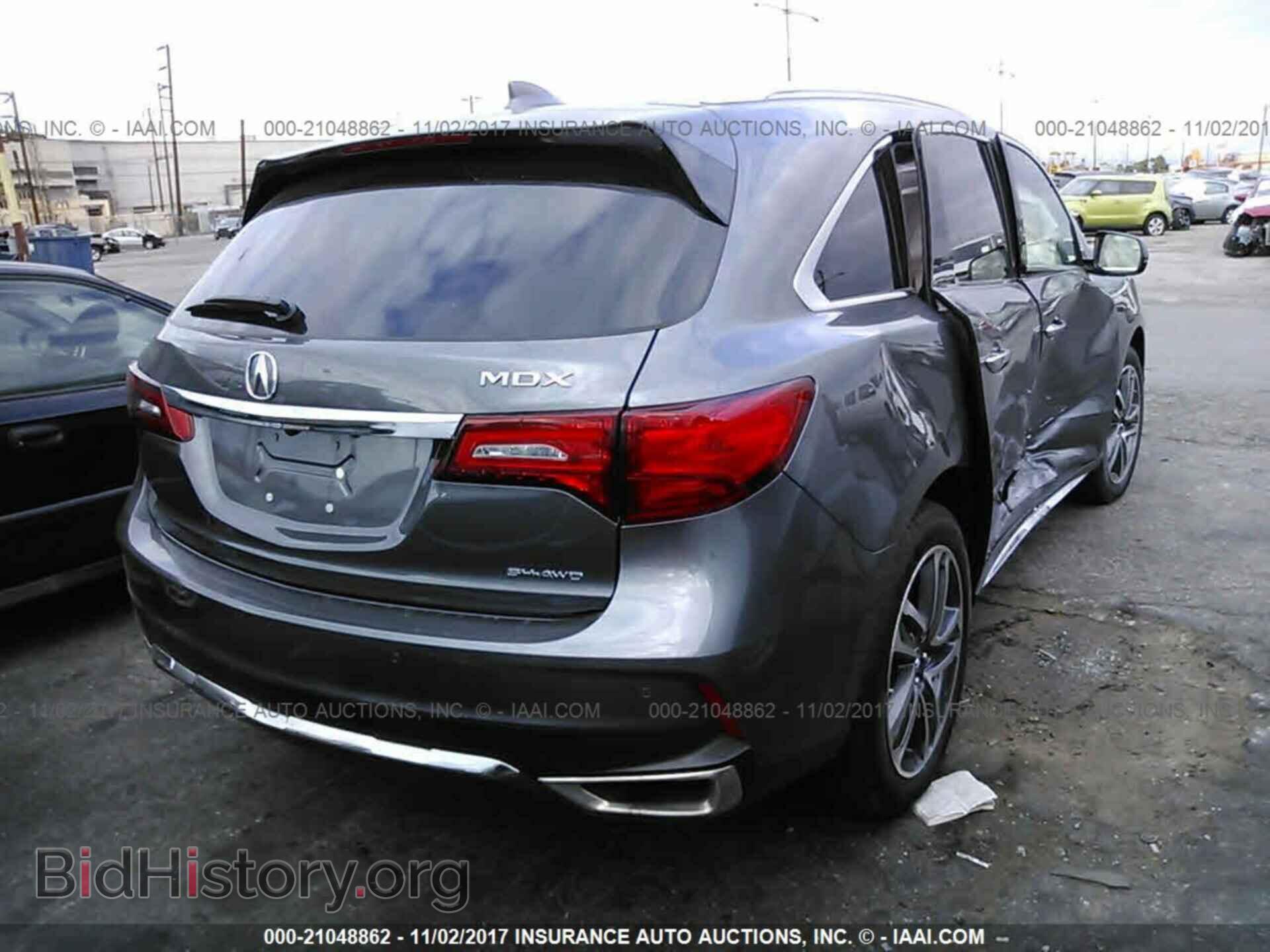 2017 Acura Mdx - VIN: 5FRYD4H84HB025195 - Фото 4